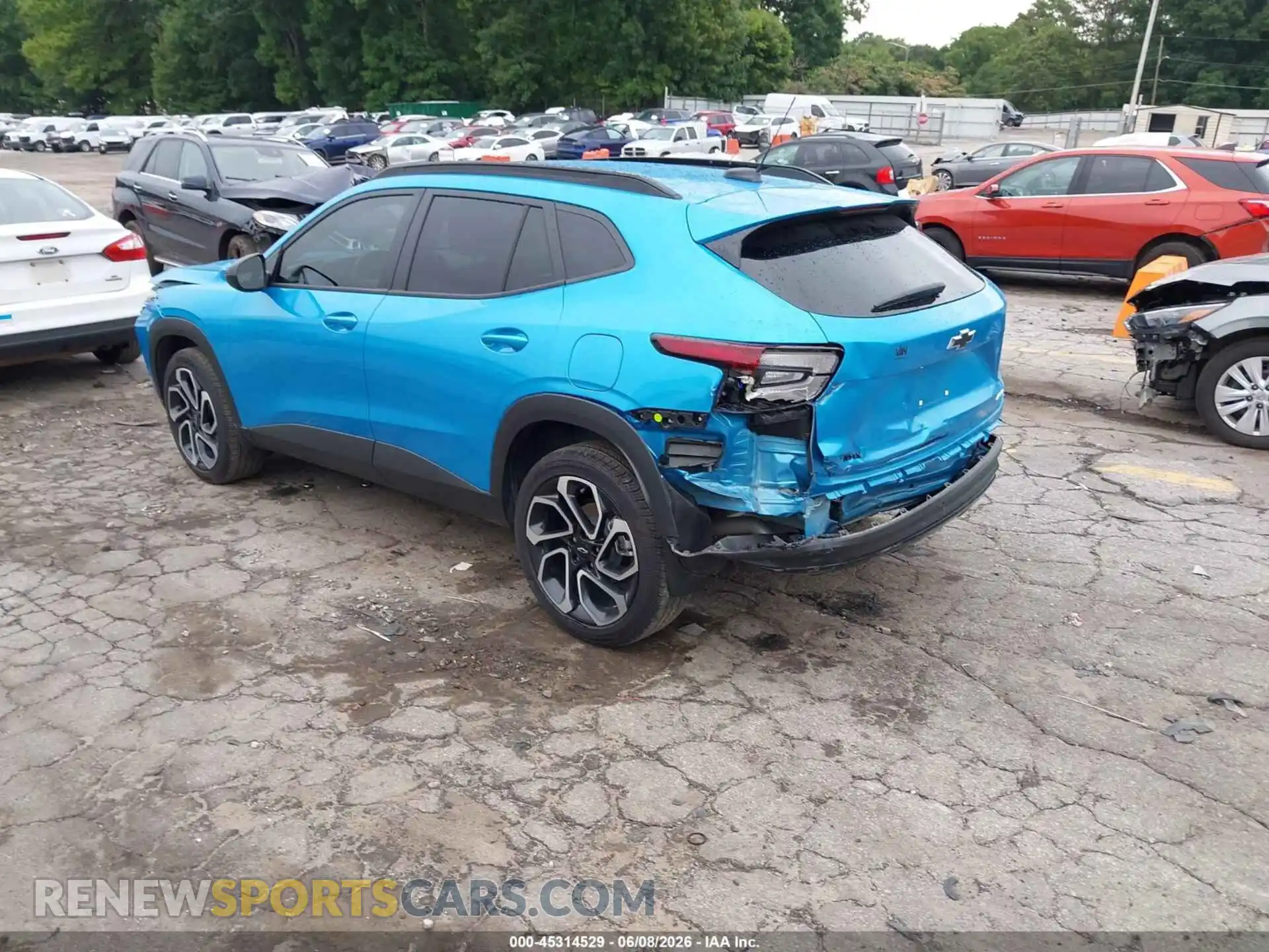 3 Photograph of a damaged car KL77LJEP3SC156923 CHEVROLET TRAX 2025