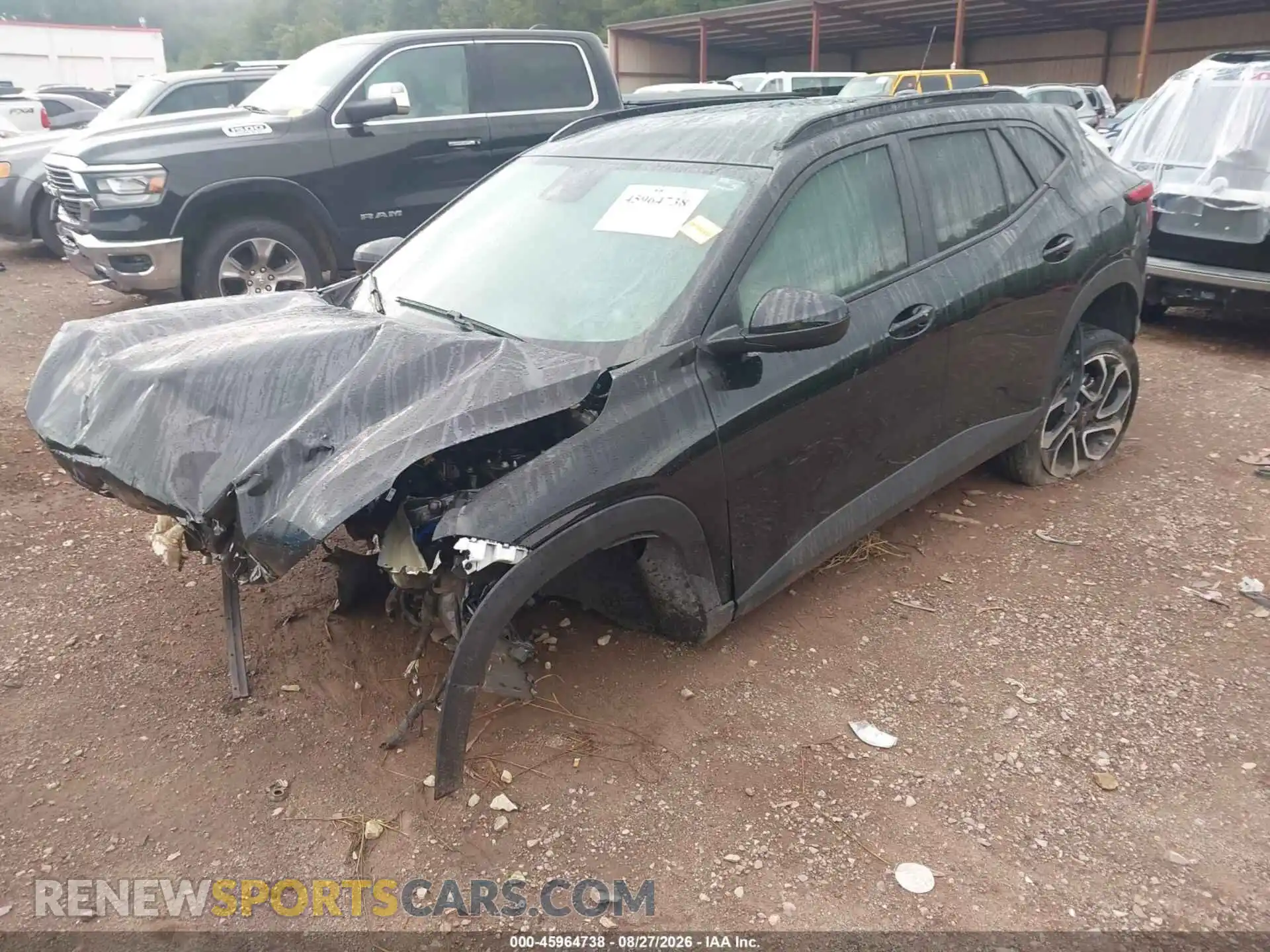 2 Photograph of a damaged car KL77LJEP3SC336550 CHEVROLET TRAX 2025