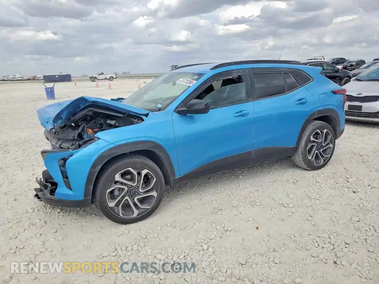1 Photograph of a damaged car KL77LJEP4SC048195 CHEVROLET TRAX 2025