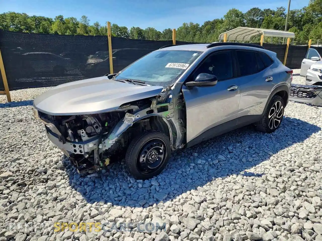 1 Photograph of a damaged car KL77LJEP4SC098319 CHEVROLET TRAX 2025