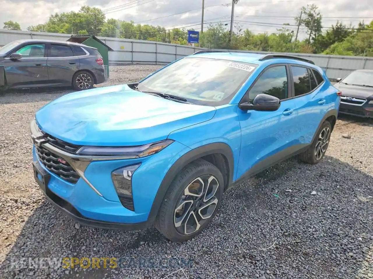 1 Photograph of a damaged car KL77LJEP4SC122084 CHEVROLET TRAX 2025