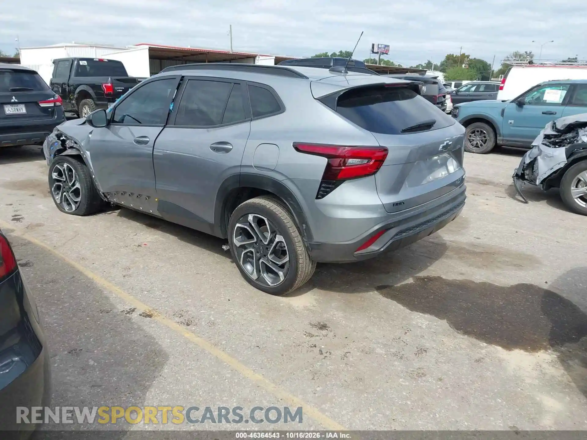 3 Фотография поврежденного автомобиля KL77LJEP4SC129455 CHEVROLET TRAX 2025