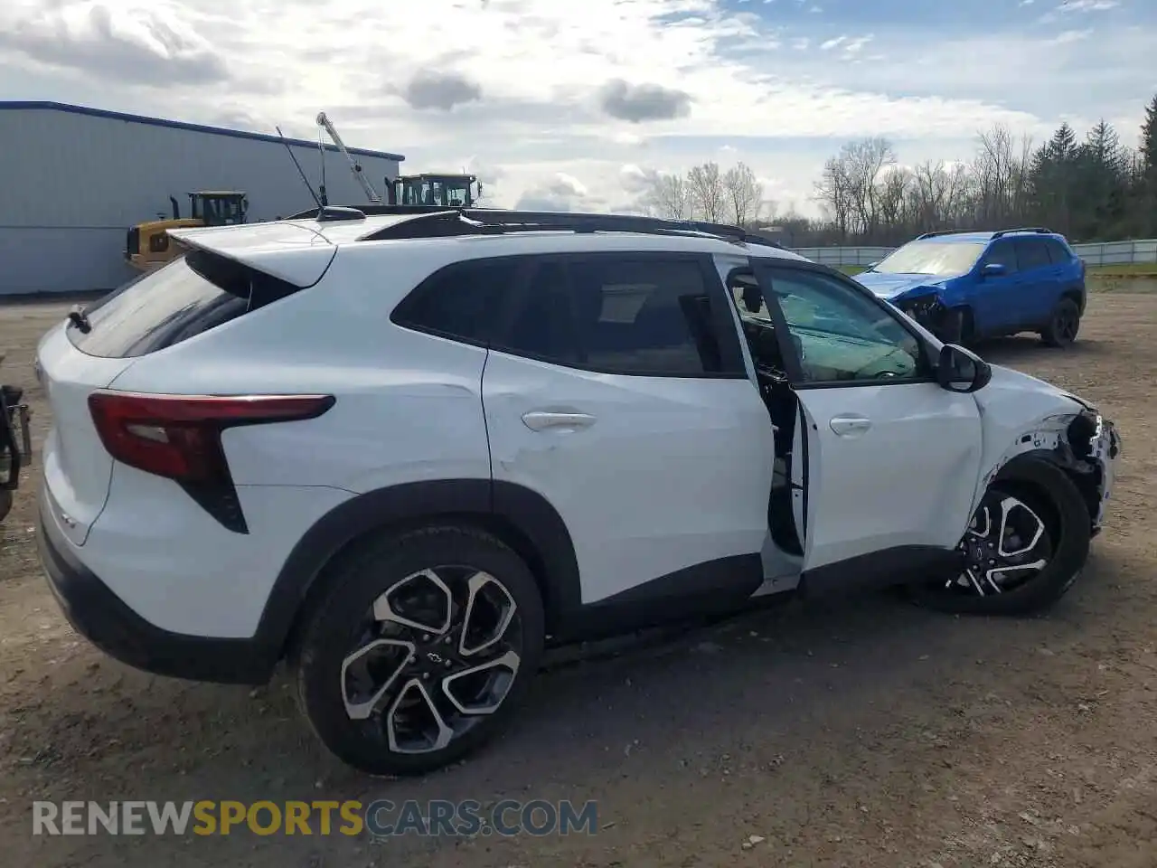 3 Photograph of a damaged car KL77LJEP4SC153609 CHEVROLET TRAX 2025