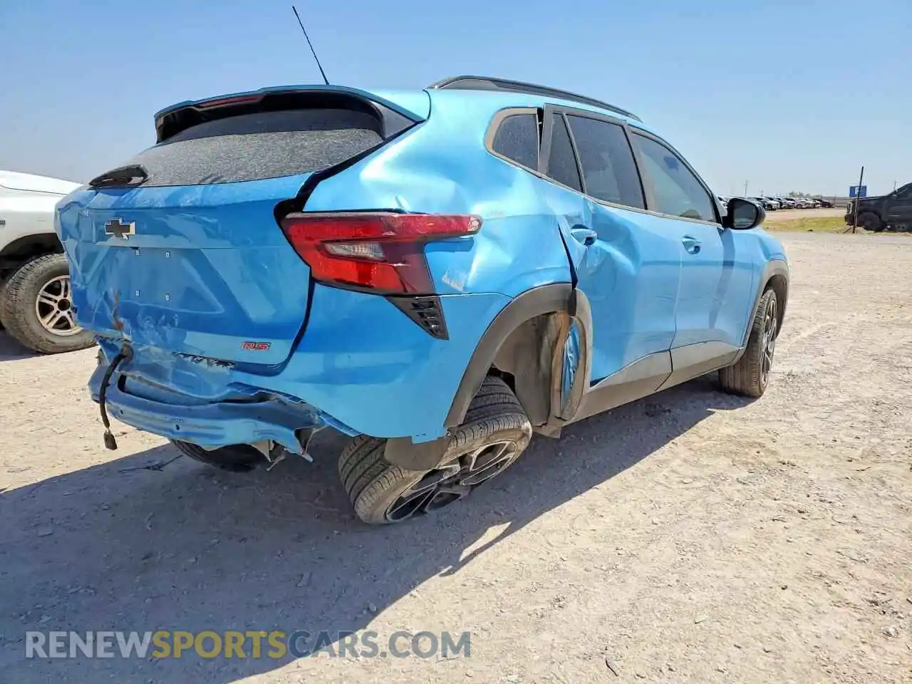 3 Photograph of a damaged car KL77LJEP4SC176663 CHEVROLET TRAX 2025