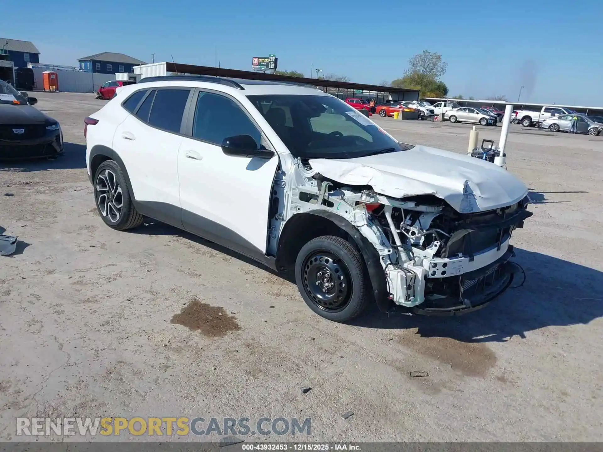 1 Photograph of a damaged car KL77LJEP4SC240345 CHEVROLET TRAX 2025