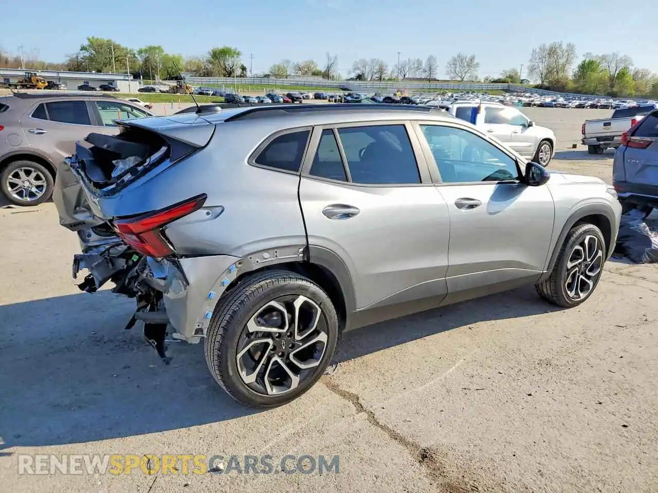 3 Photograph of a damaged car KL77LJEP4SC318154 CHEVROLET TRAX 2025
