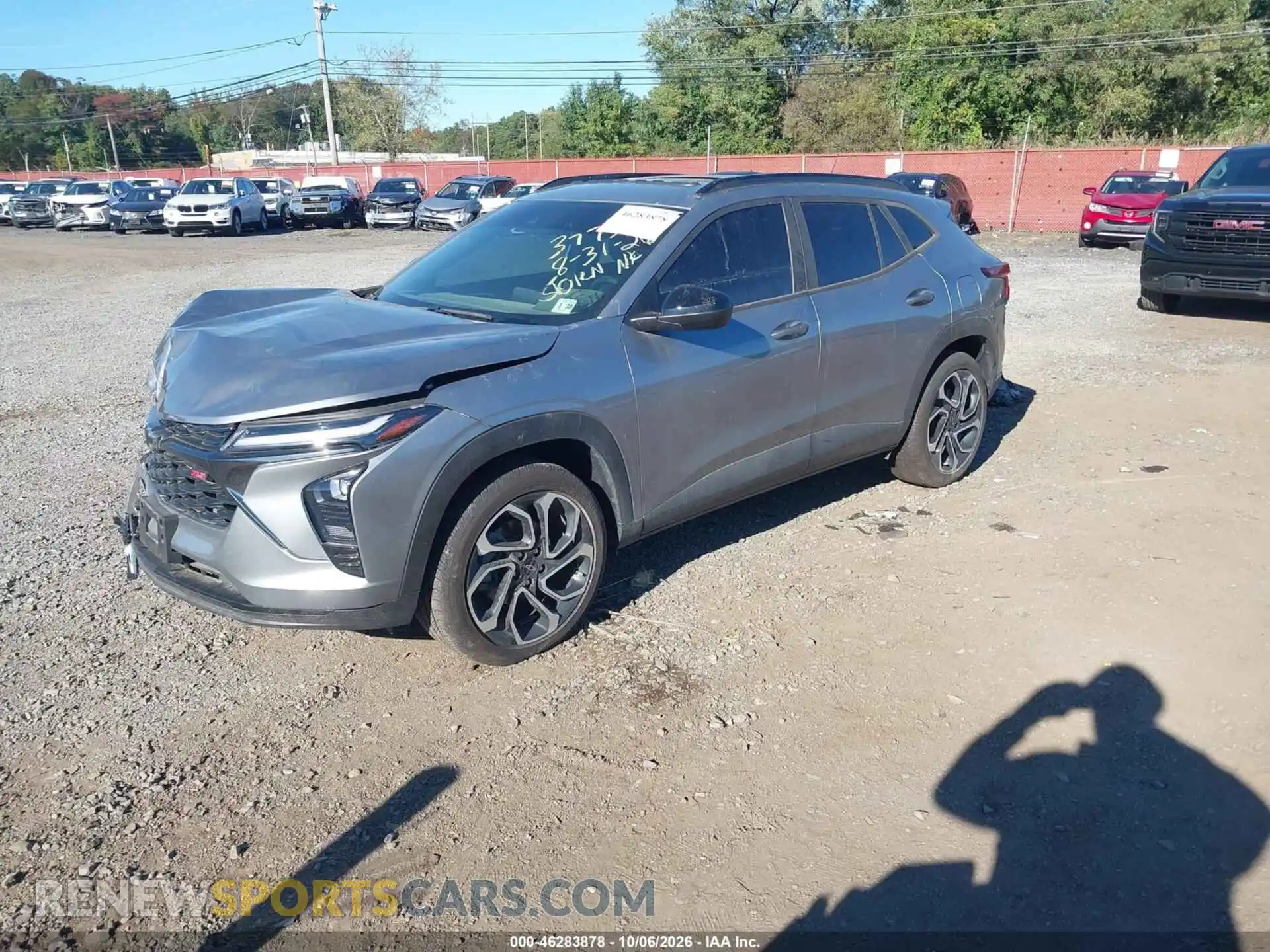 2 fotografías del automóvil dañado KL77LJEP5SC052806 CHEVROLET TRAX 2025