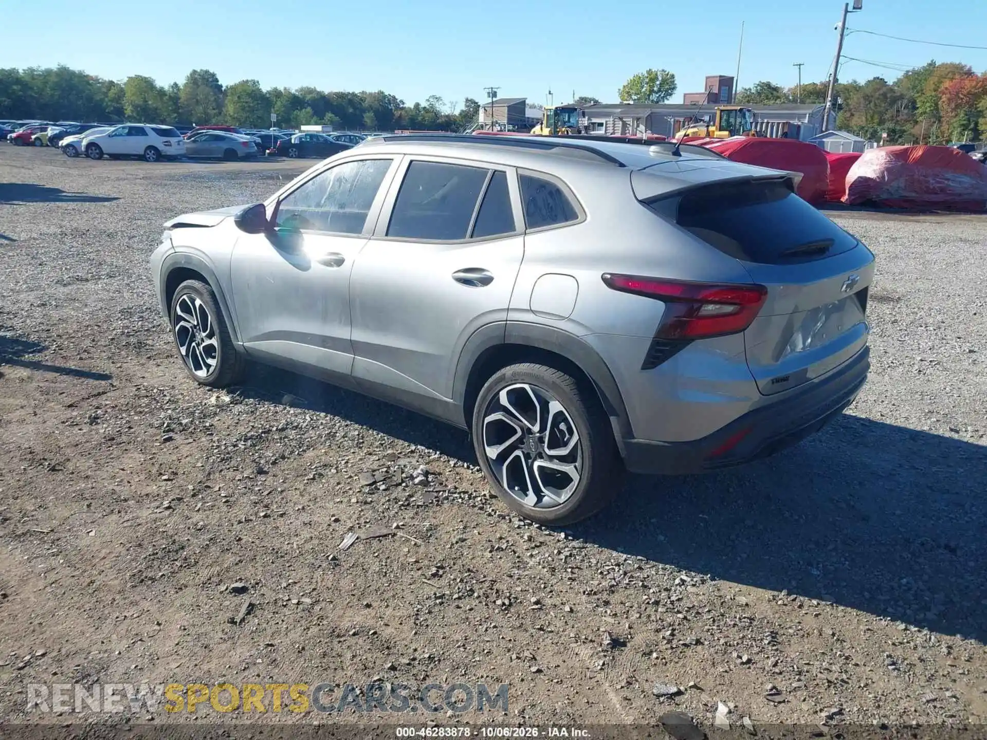3 fotografías del automóvil dañado KL77LJEP5SC052806 CHEVROLET TRAX 2025