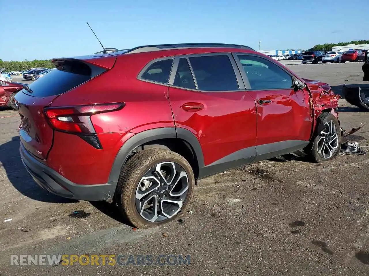 3 Photograph of a damaged car KL77LJEP5SC253542 CHEVROLET TRAX 2025