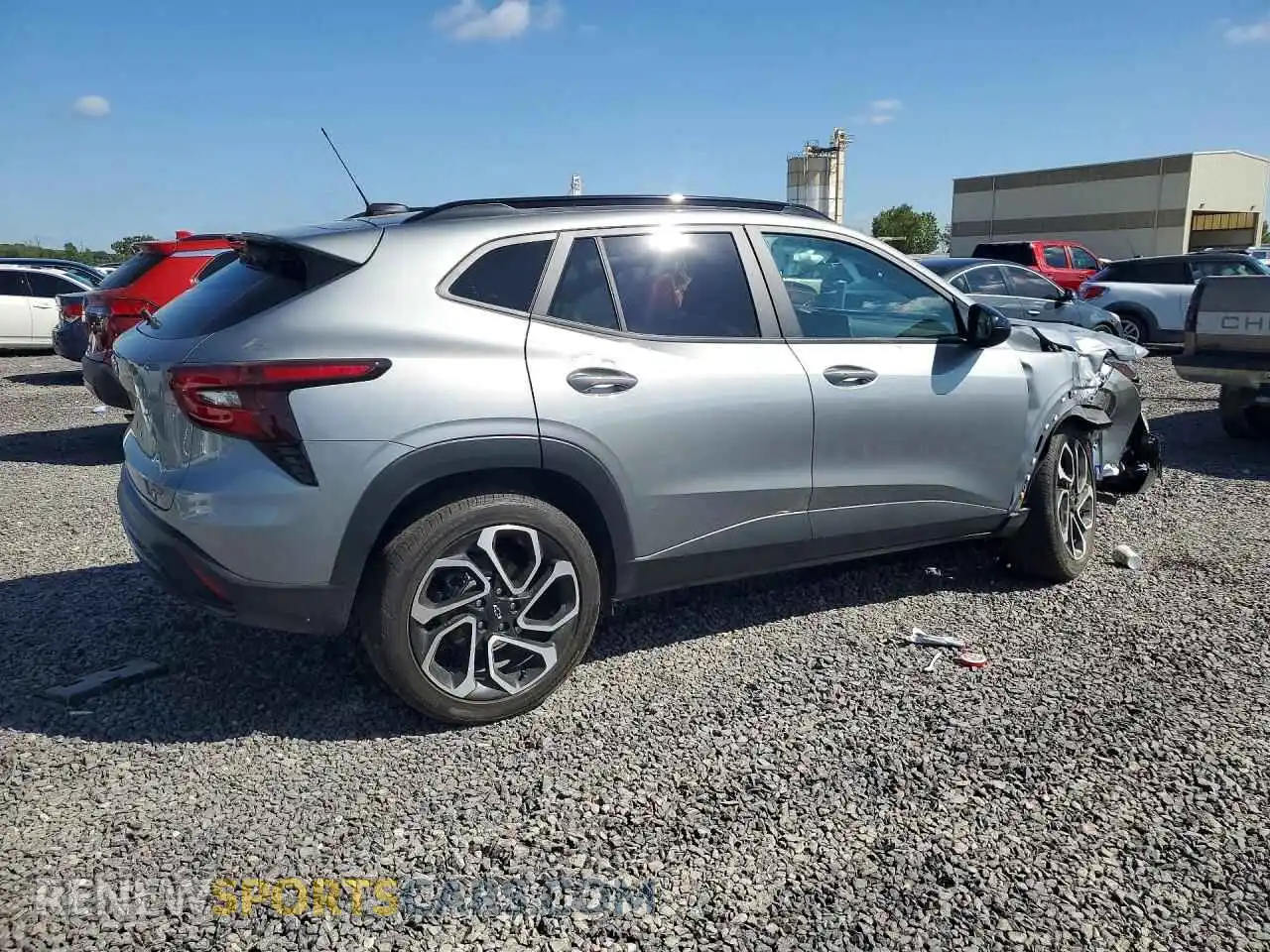 3 Photograph of a damaged car KL77LJEP5SC267604 CHEVROLET TRAX 2025