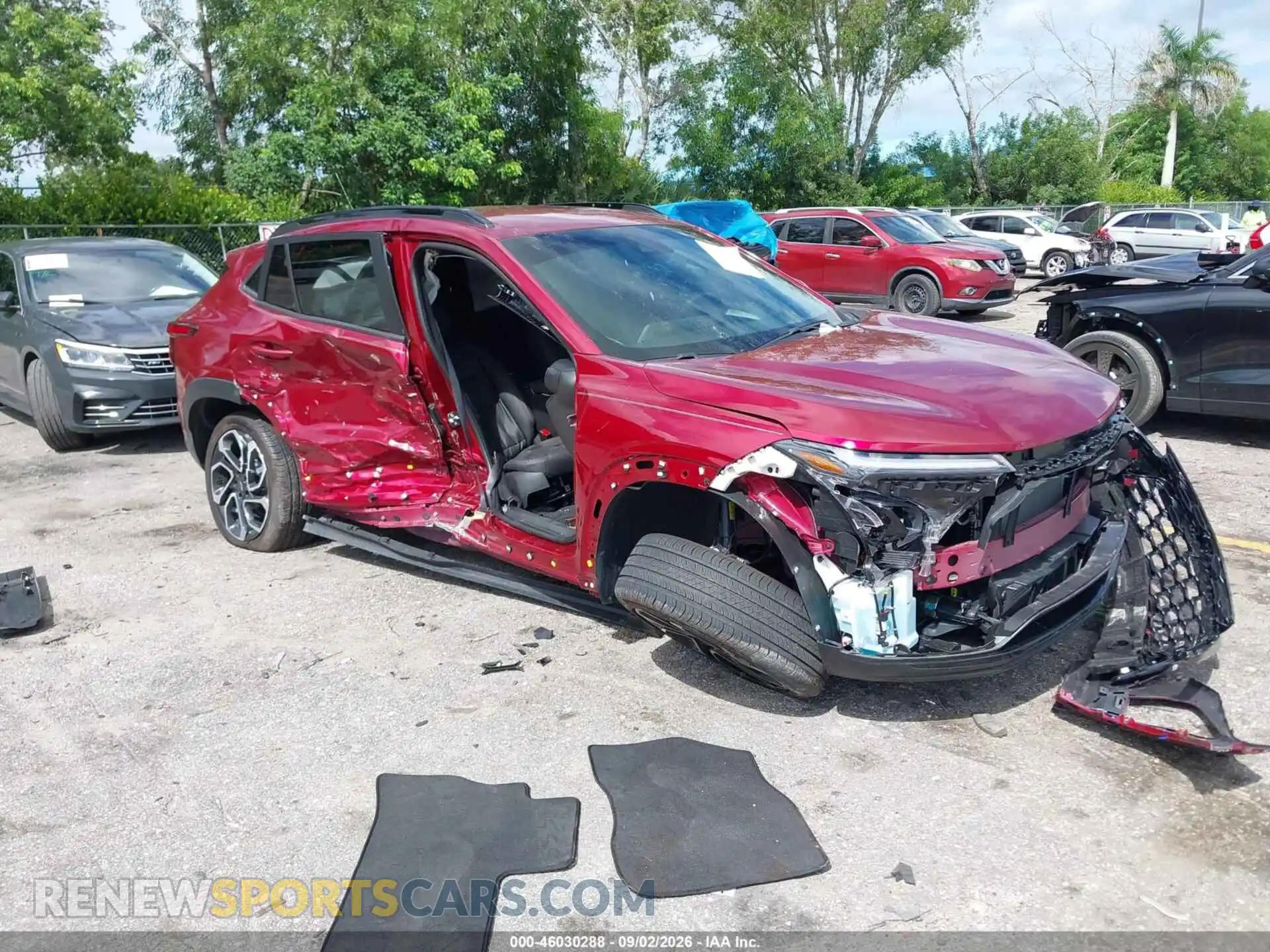 1 Фотография поврежденного автомобиля KL77LJEP5SC288324 CHEVROLET TRAX 2025