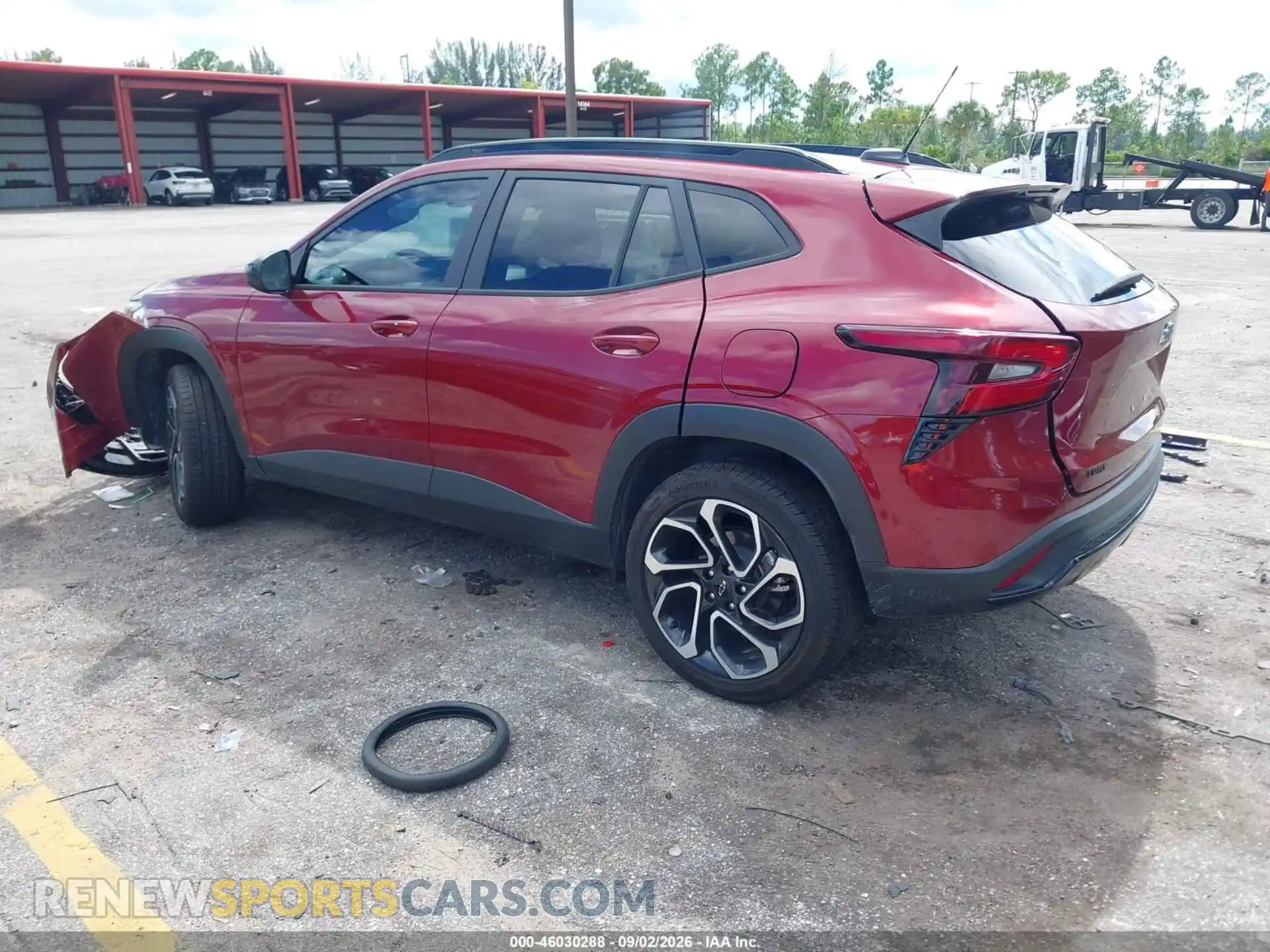 3 Фотография поврежденного автомобиля KL77LJEP5SC288324 CHEVROLET TRAX 2025