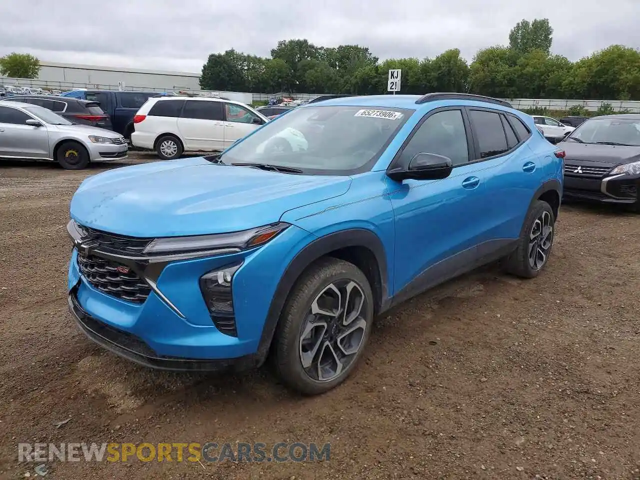 1 Фотография поврежденного автомобиля KL77LJEP6SC149139 CHEVROLET TRAX 2025