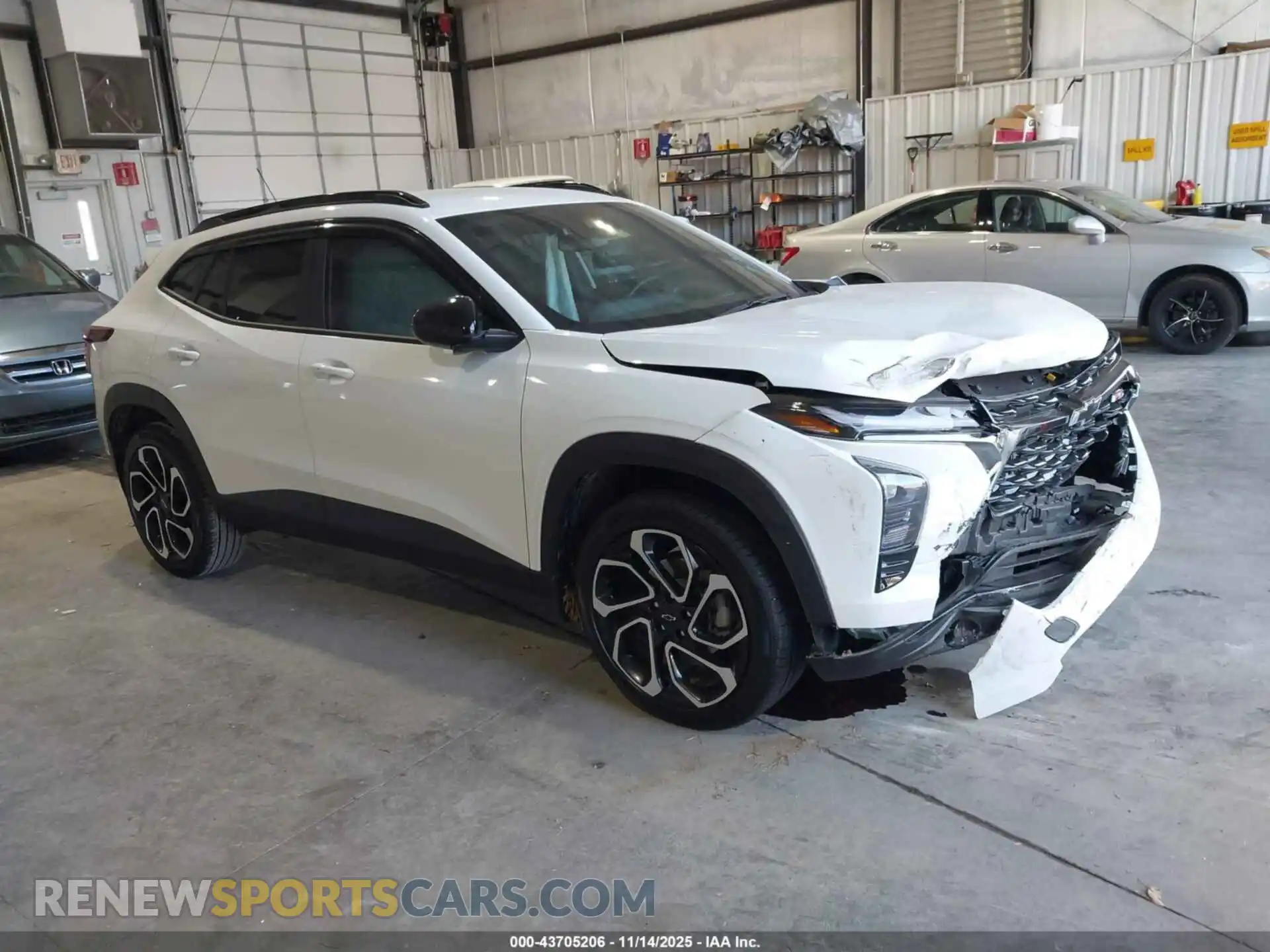 1 Photograph of a damaged car KL77LJEP6SC270091 CHEVROLET TRAX 2025