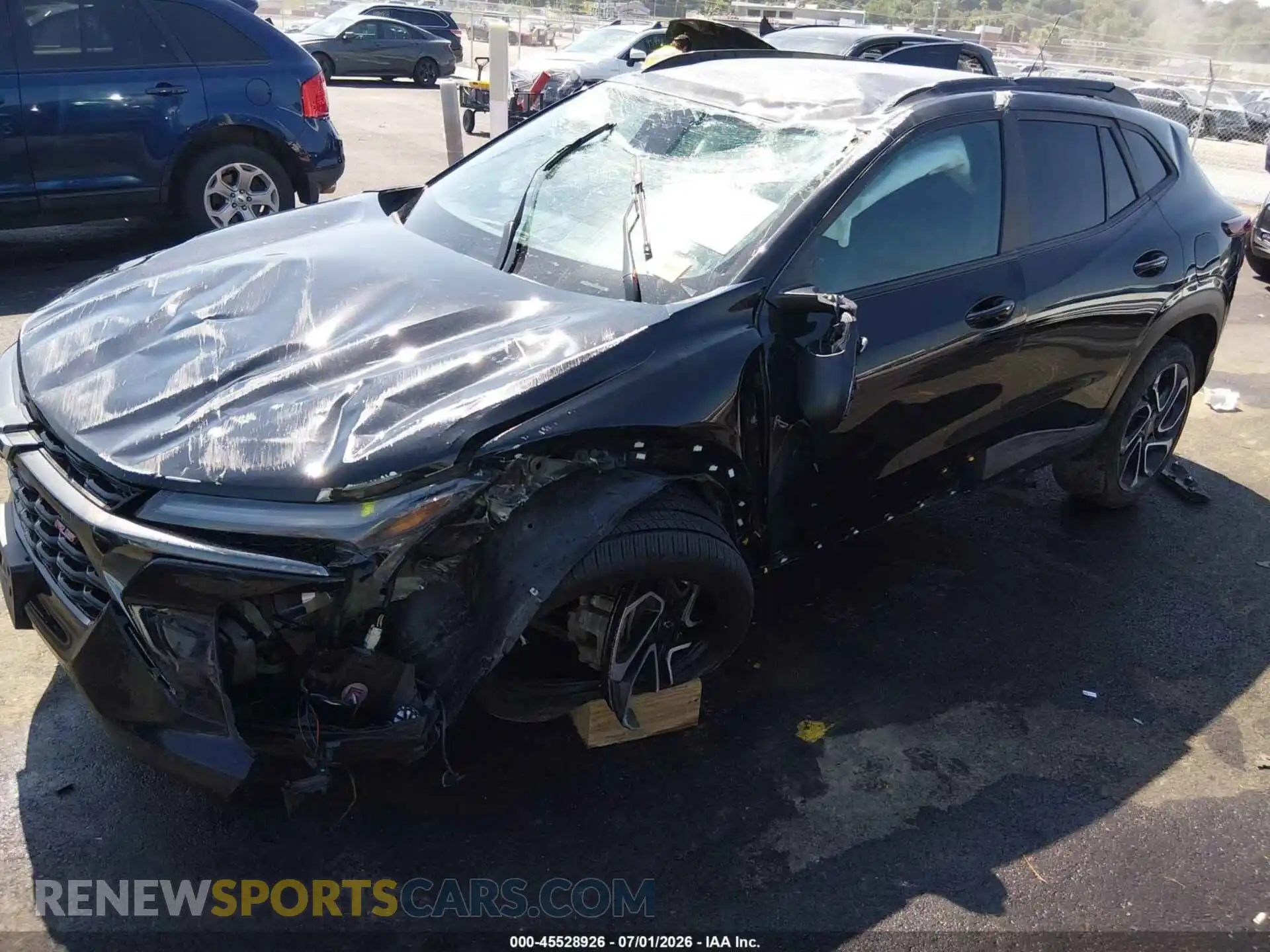 2 Photograph of a damaged car KL77LJEP7SC045310 CHEVROLET TRAX 2025