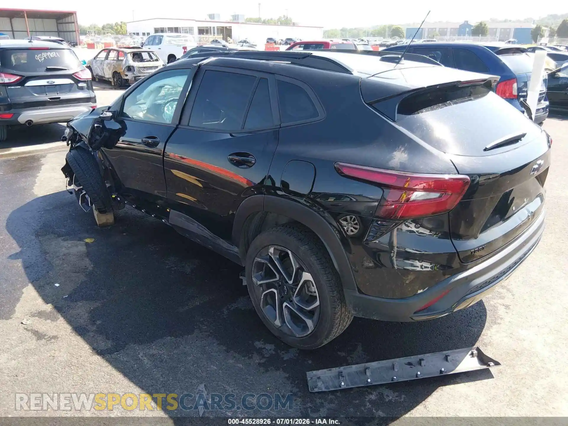 3 Photograph of a damaged car KL77LJEP7SC045310 CHEVROLET TRAX 2025