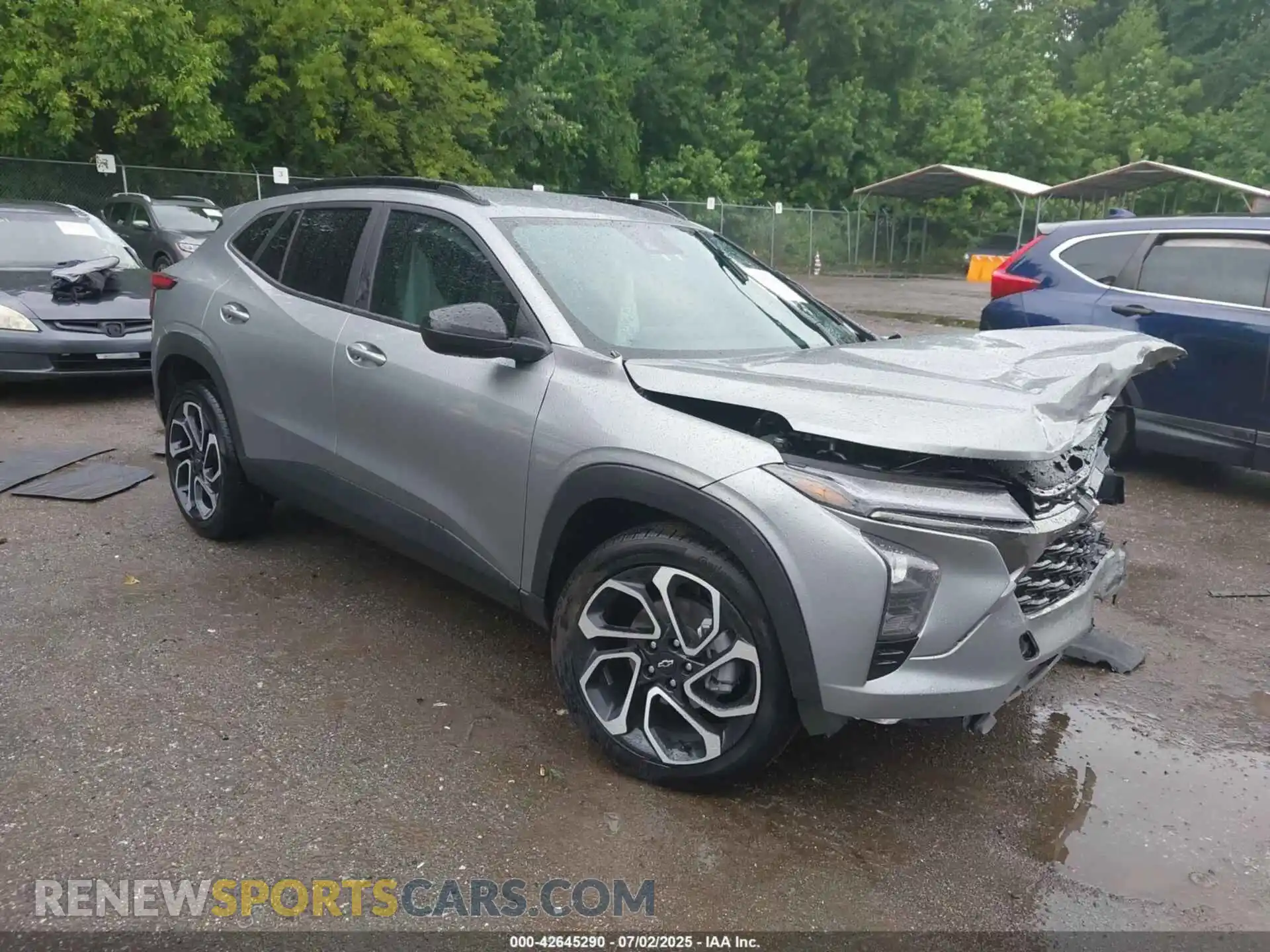 1 Photograph of a damaged car KL77LJEP7SC076136 CHEVROLET TRAX 2025