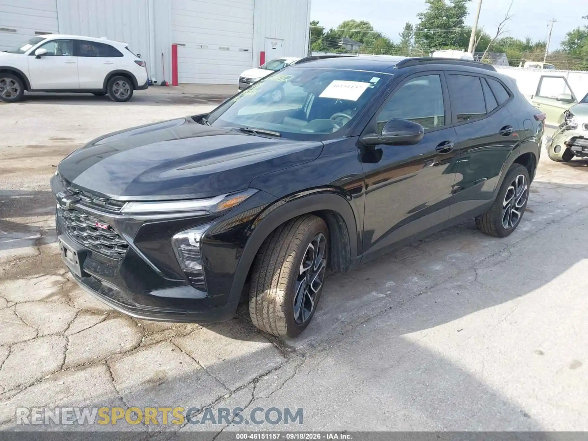 2 Фотография поврежденного автомобиля KL77LJEP7SC106249 CHEVROLET TRAX 2025
