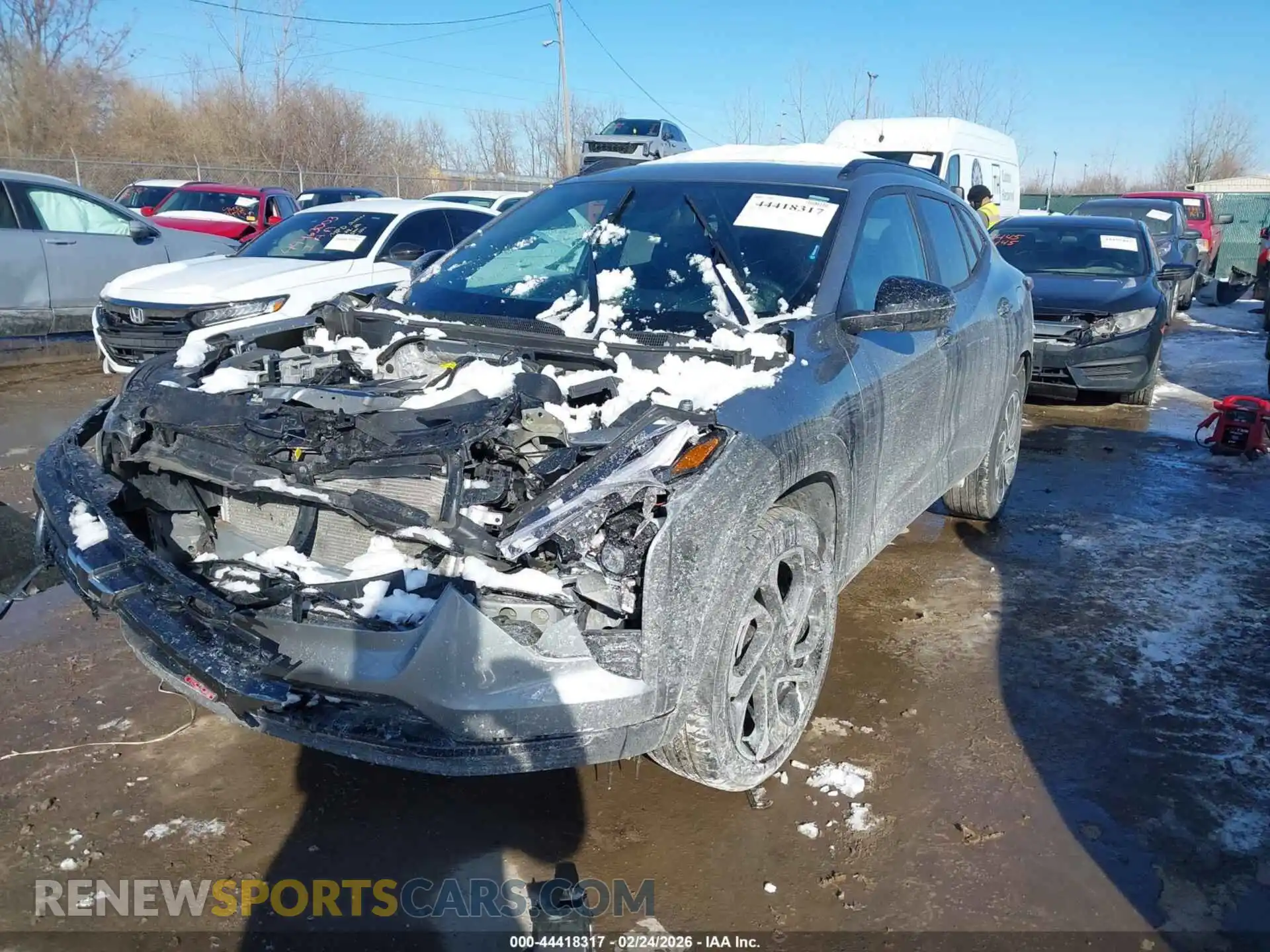 2 Photograph of a damaged car KL77LJEP7SC133032 CHEVROLET TRAX 2025