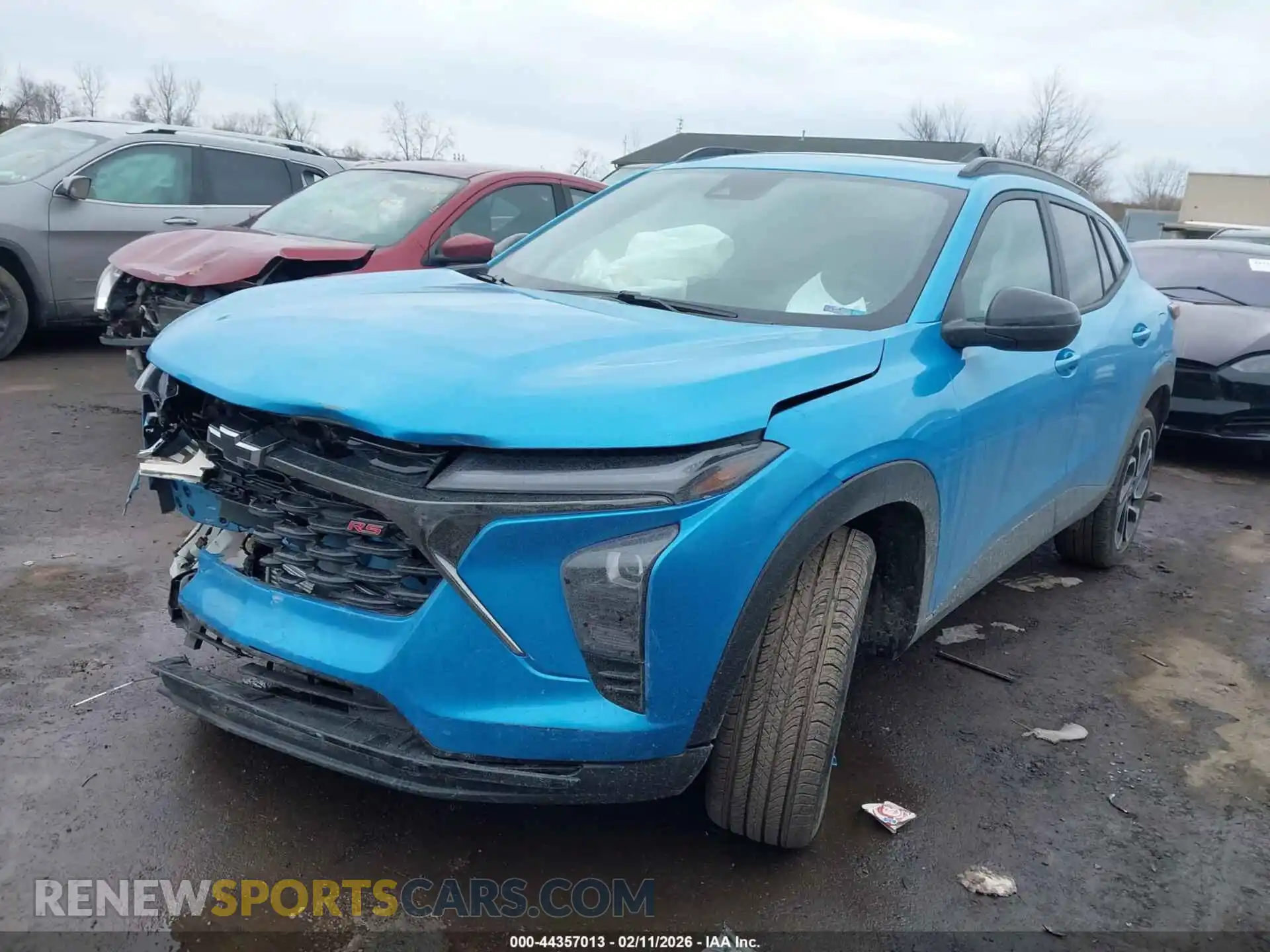 2 Photograph of a damaged car KL77LJEP7SC135055 CHEVROLET TRAX 2025