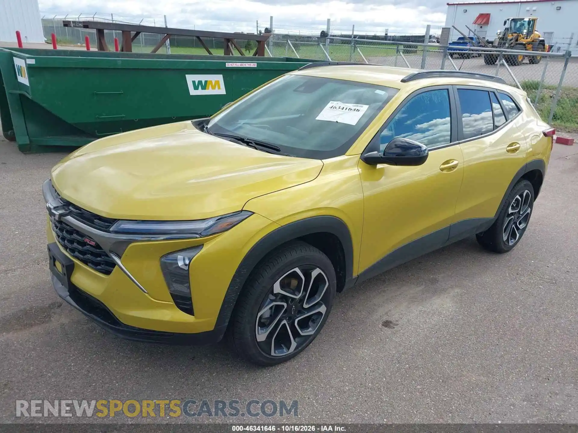 2 Фотография поврежденного автомобиля KL77LJEP7SC157346 CHEVROLET TRAX 2025