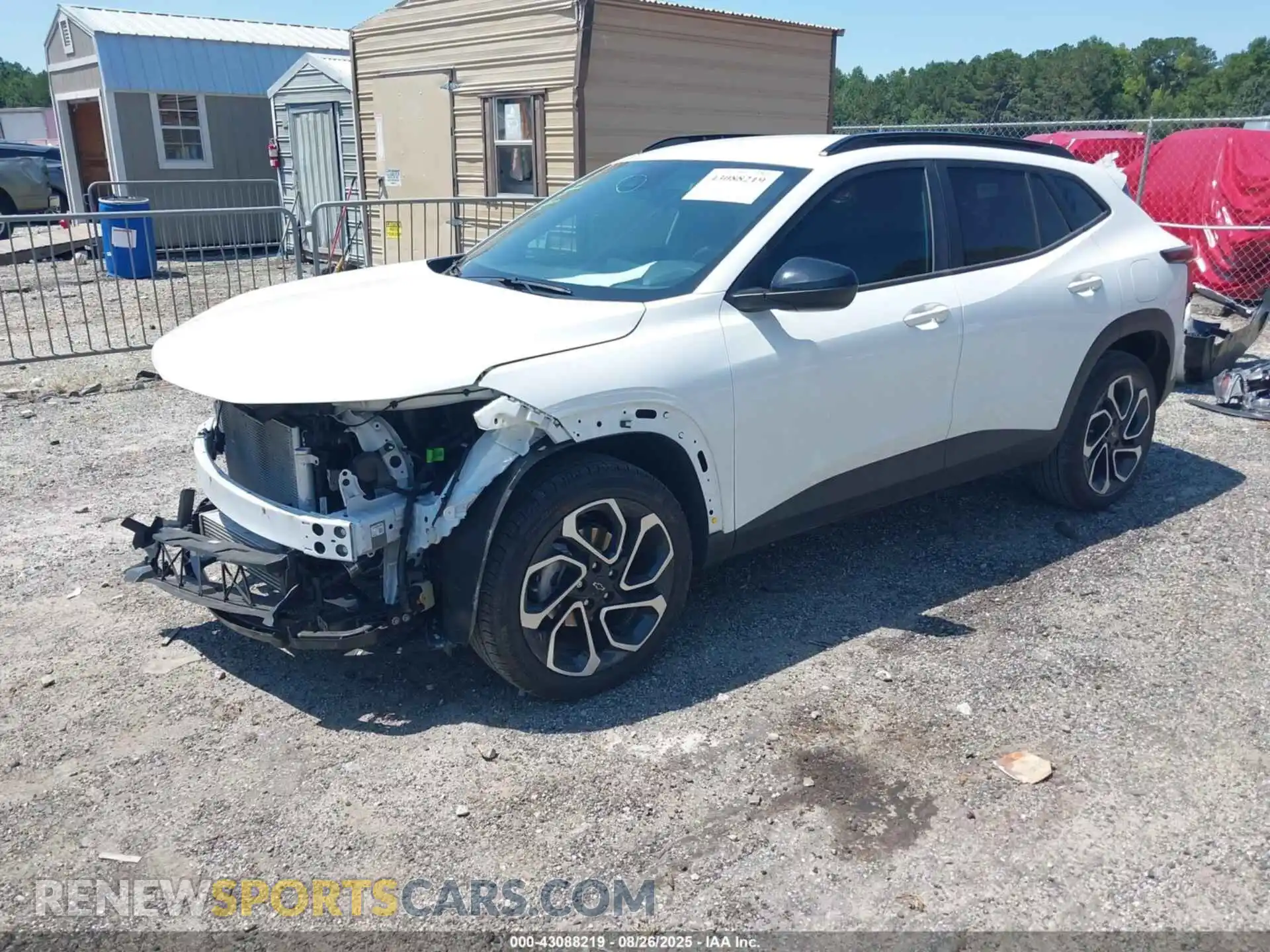 2 Photograph of a damaged car KL77LJEP7SC169996 CHEVROLET TRAX 2025