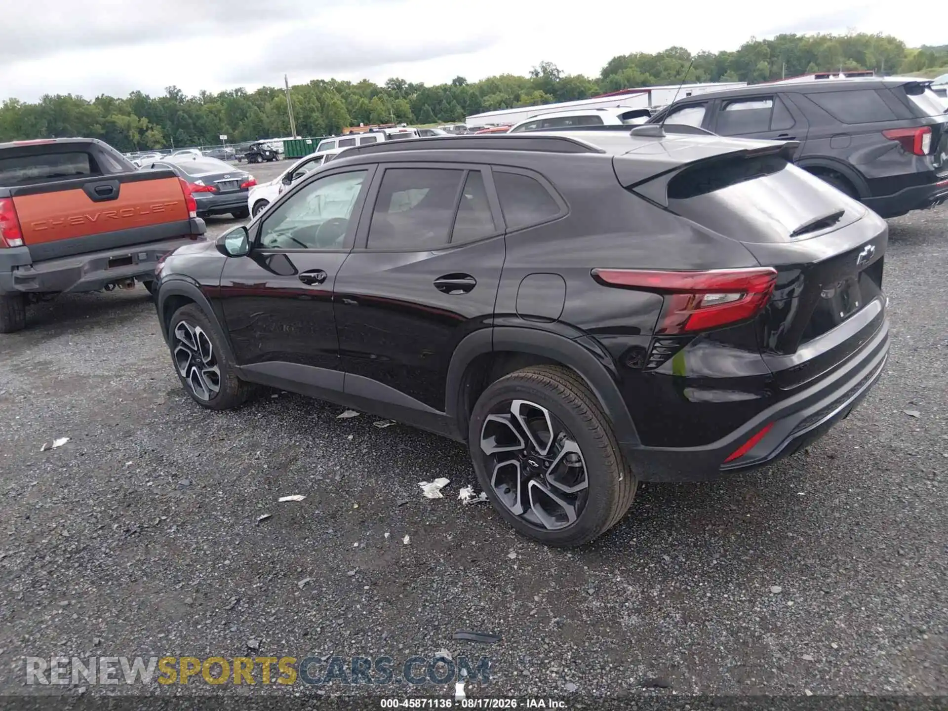 3 Photograph of a damaged car KL77LJEP7SC188631 CHEVROLET TRAX 2025