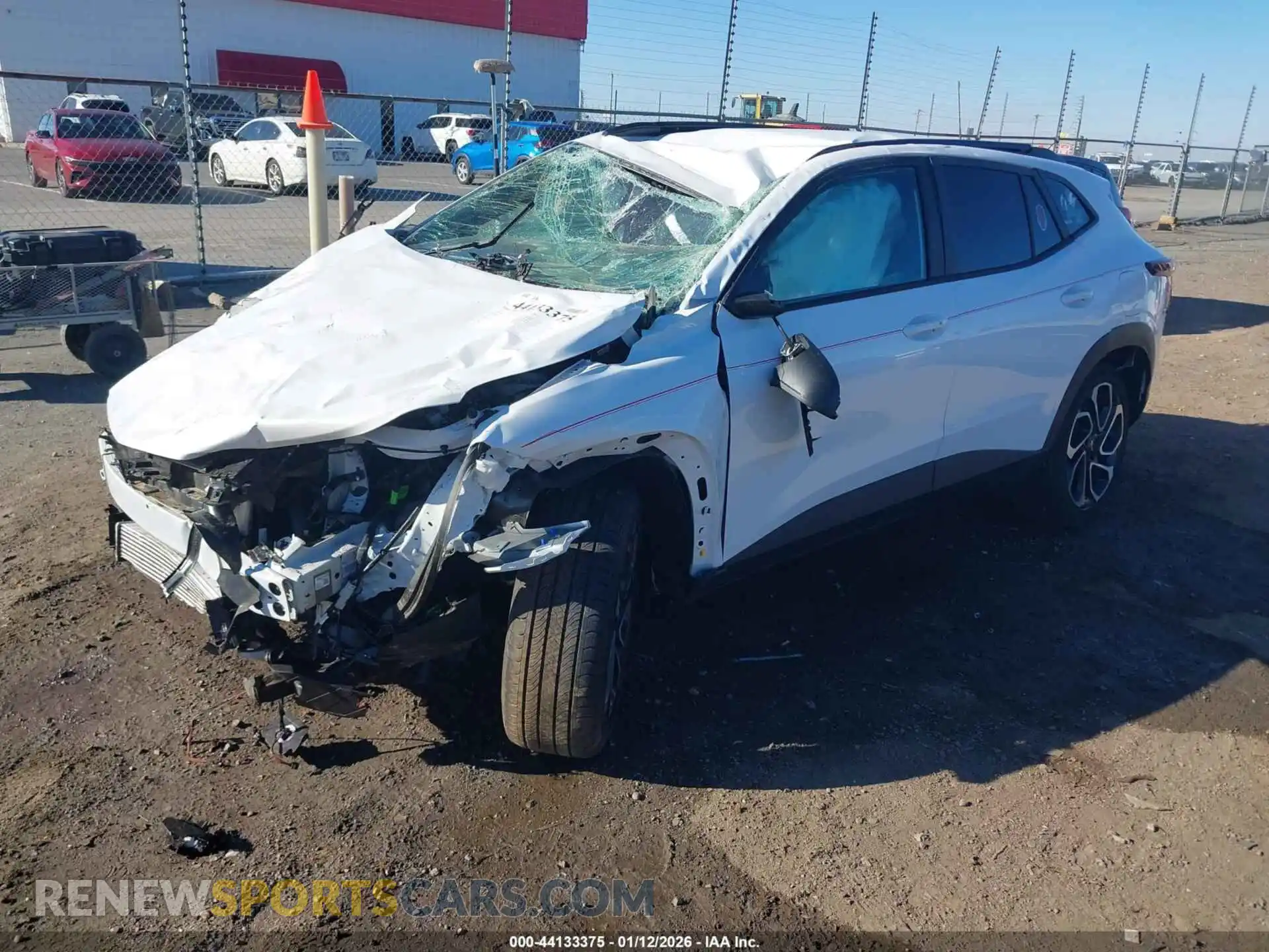 2 fotografías del automóvil dañado KL77LJEP7SC242610 CHEVROLET TRAX 2025