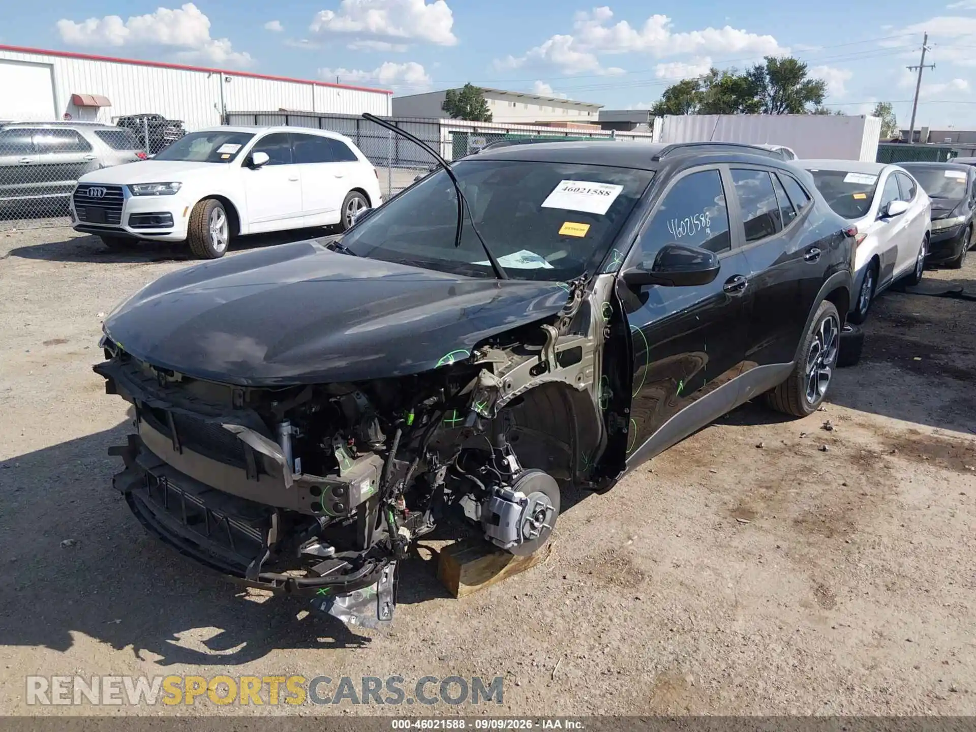 2 Фотография поврежденного автомобиля KL77LJEP7SC303096 CHEVROLET TRAX 2025