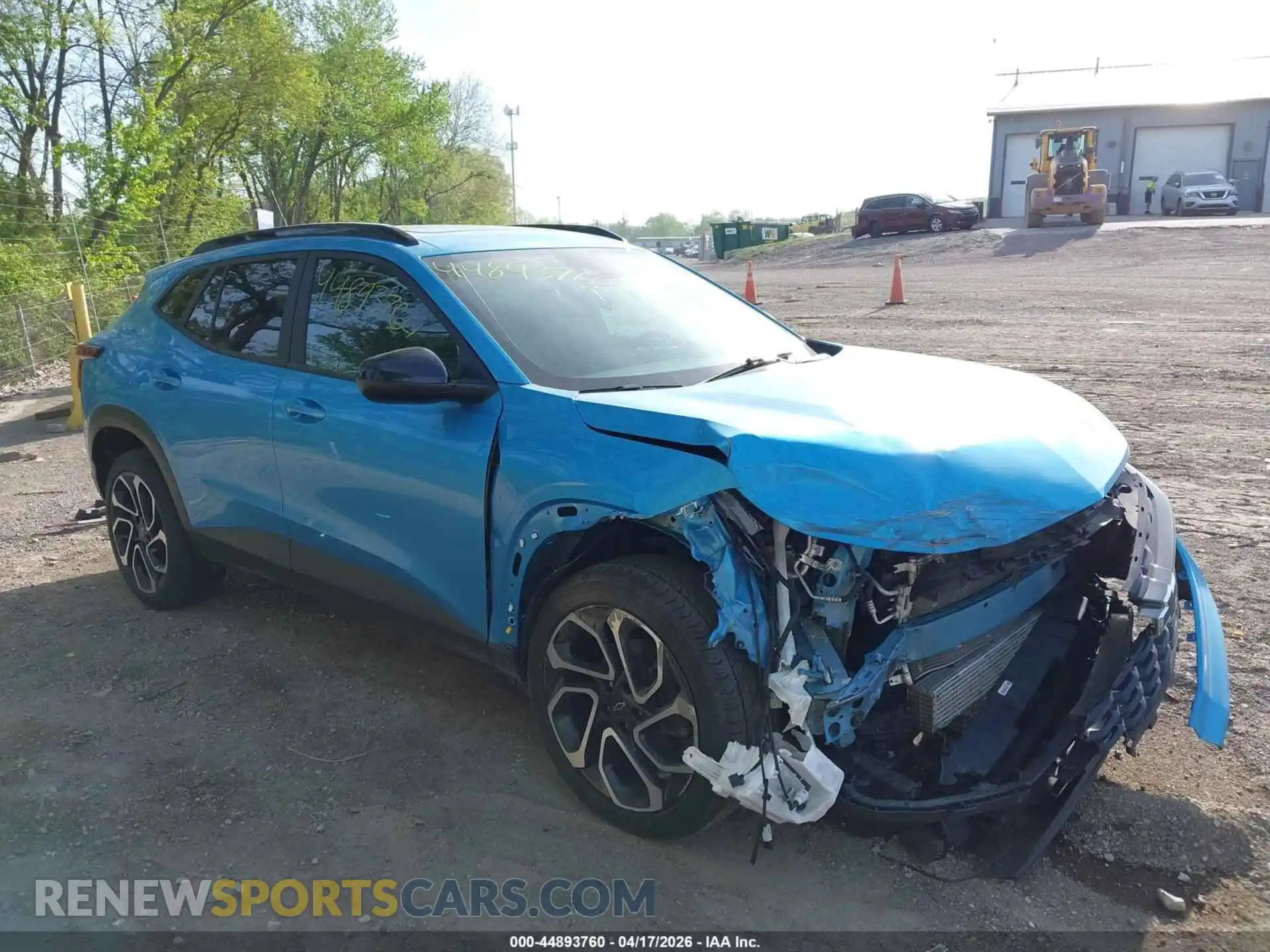 1 Photograph of a damaged car KL77LJEP8SC034364 CHEVROLET TRAX 2025