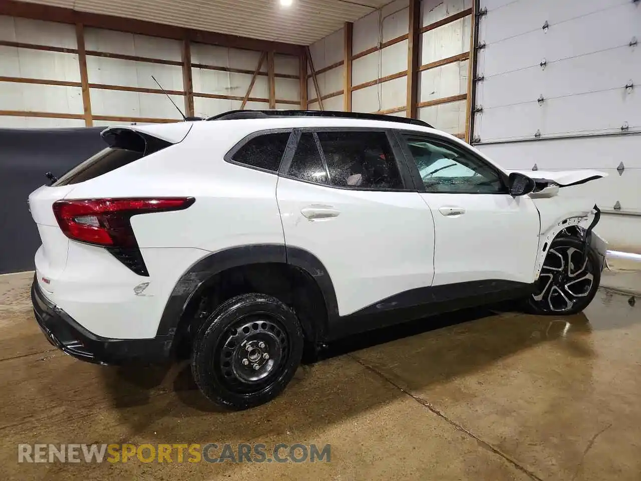 3 fotografías del automóvil dañado KL77LJEP8SC054114 CHEVROLET TRAX 2025