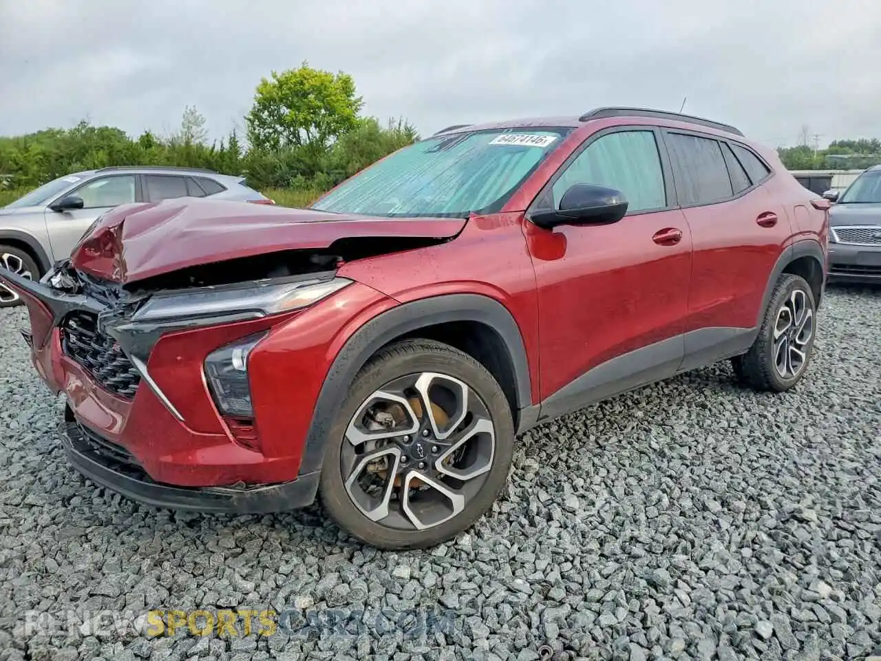 1 Photograph of a damaged car KL77LJEP8SC076002 CHEVROLET TRAX 2025