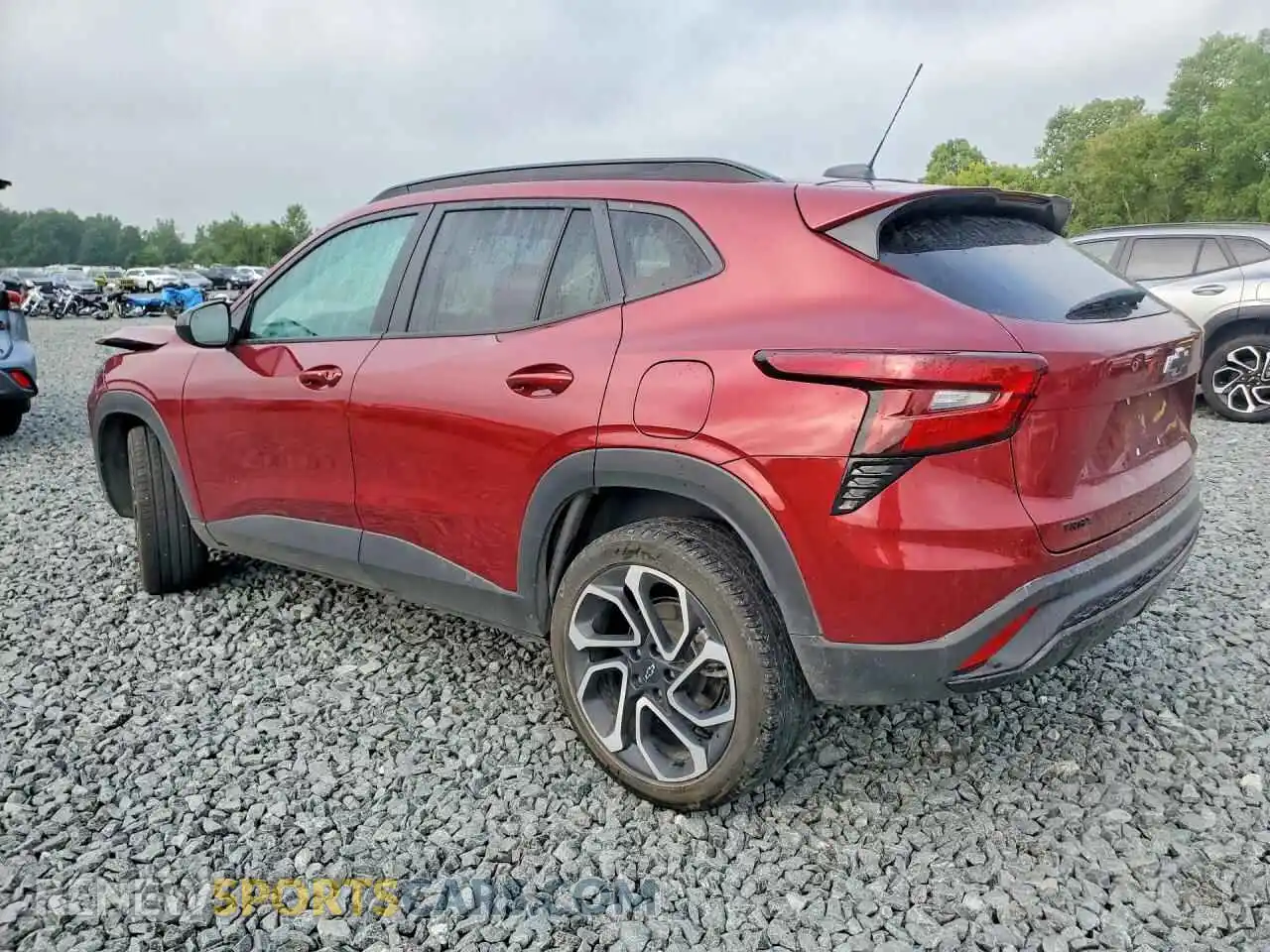 2 Photograph of a damaged car KL77LJEP8SC076002 CHEVROLET TRAX 2025