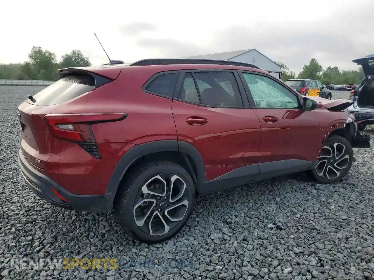 3 Photograph of a damaged car KL77LJEP8SC076002 CHEVROLET TRAX 2025