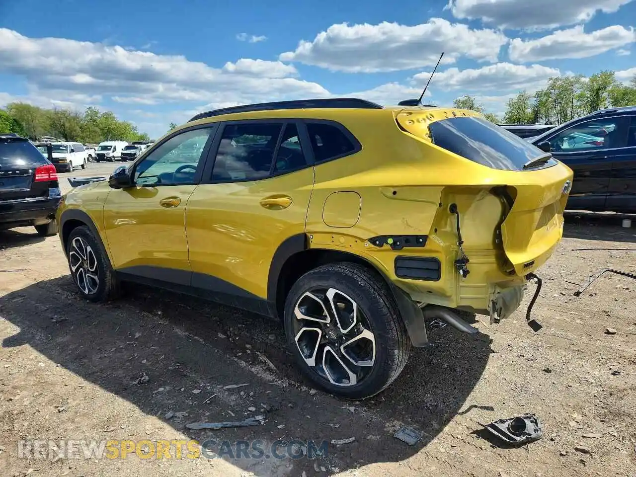 2 Photograph of a damaged car KL77LJEP8SC095469 CHEVROLET TRAX 2025