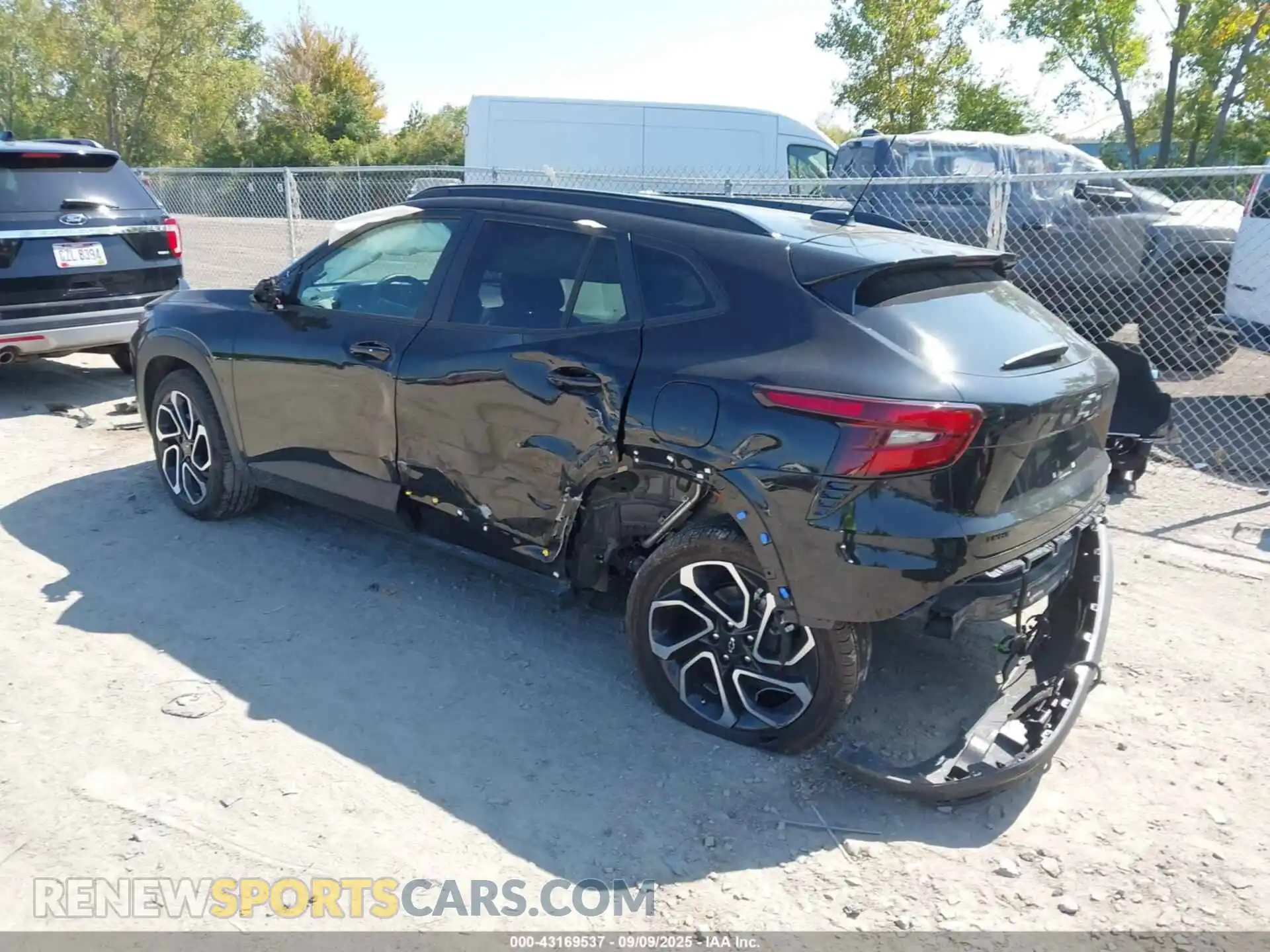 3 Photograph of a damaged car KL77LJEP8SC148686 CHEVROLET TRAX 2025