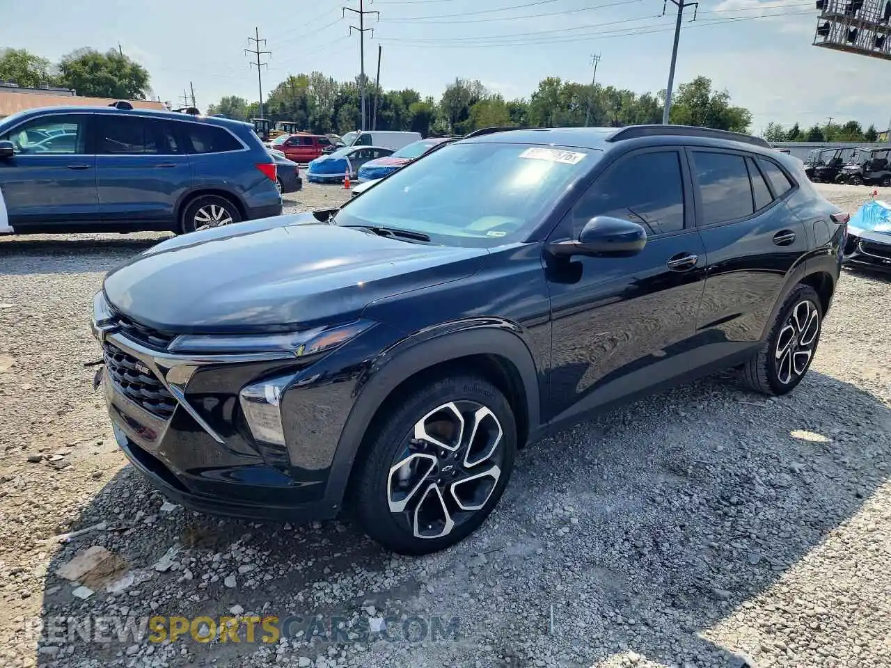 1 Photograph of a damaged car KL77LJEP8SC183535 CHEVROLET TRAX 2025