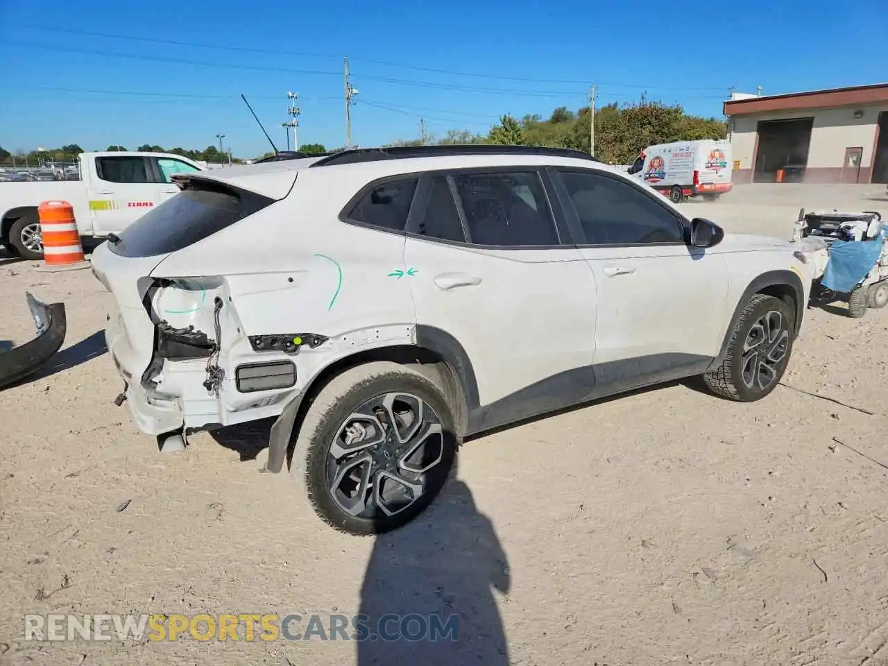 3 Photograph of a damaged car KL77LJEP8SC220289 CHEVROLET TRAX 2025