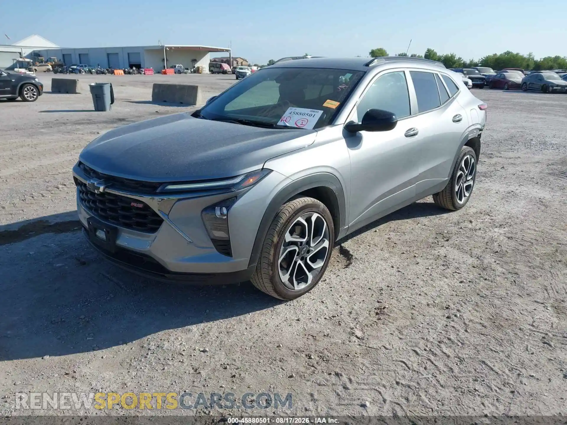 2 Фотография поврежденного автомобиля KL77LJEP8SC277138 CHEVROLET TRAX 2025