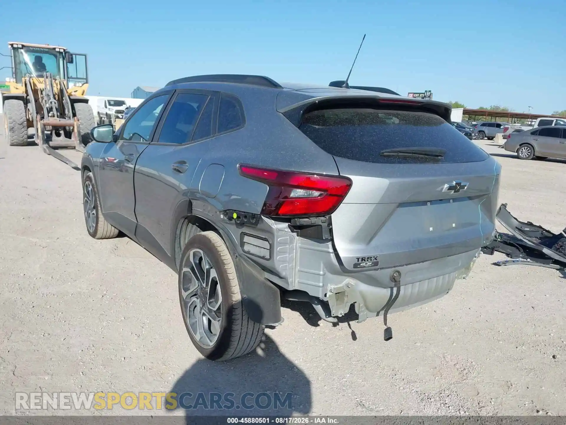 3 Фотография поврежденного автомобиля KL77LJEP8SC277138 CHEVROLET TRAX 2025