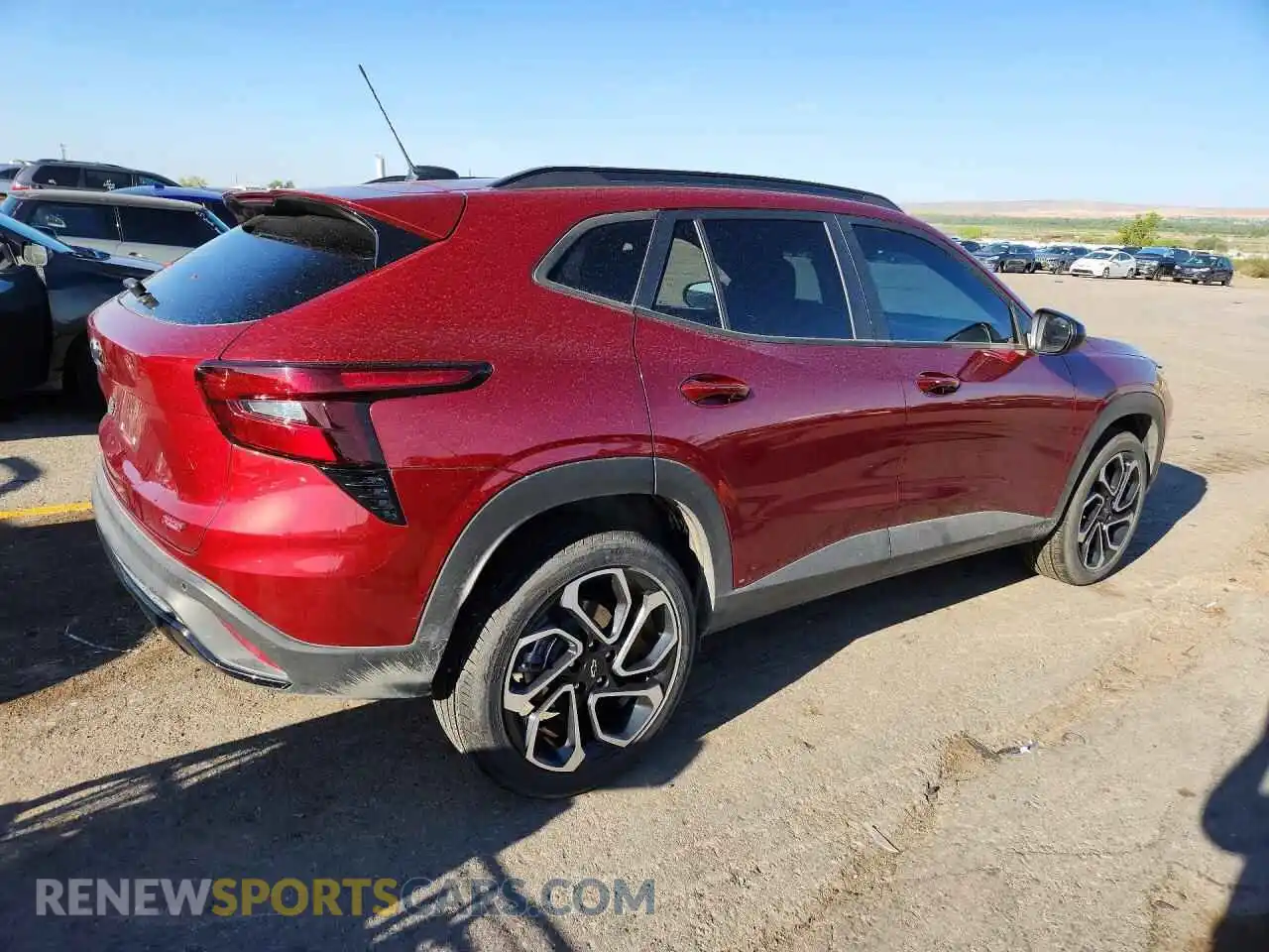 3 fotografías del automóvil dañado KL77LJEP8SC294747 CHEVROLET TRAX 2025
