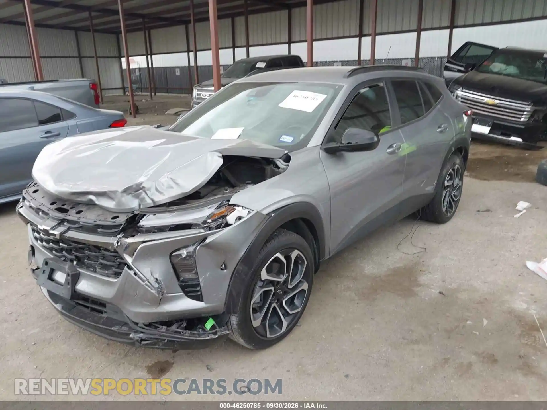 2 Photograph of a damaged car KL77LJEP8SC336625 CHEVROLET TRAX 2025