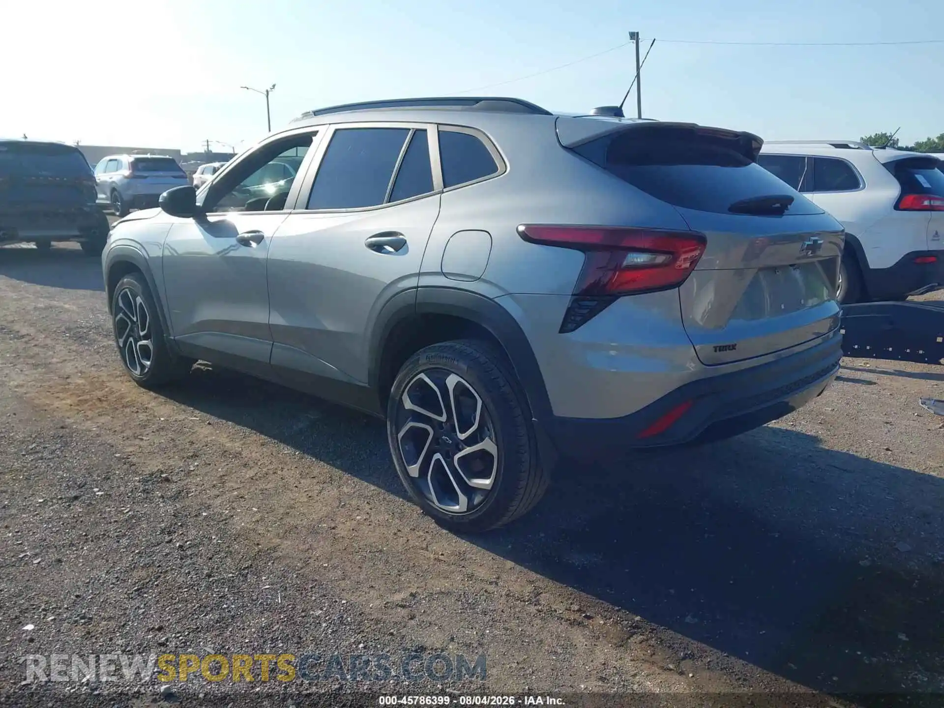 3 Photograph of a damaged car KL77LJEP9SC036138 CHEVROLET TRAX 2025