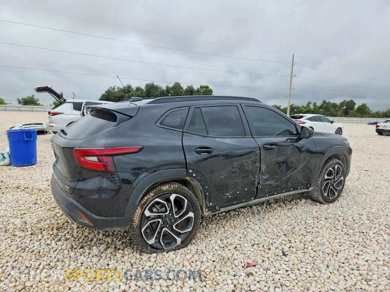 3 Photograph of a damaged car KL77LJEP9SC036348 CHEVROLET TRAX 2025