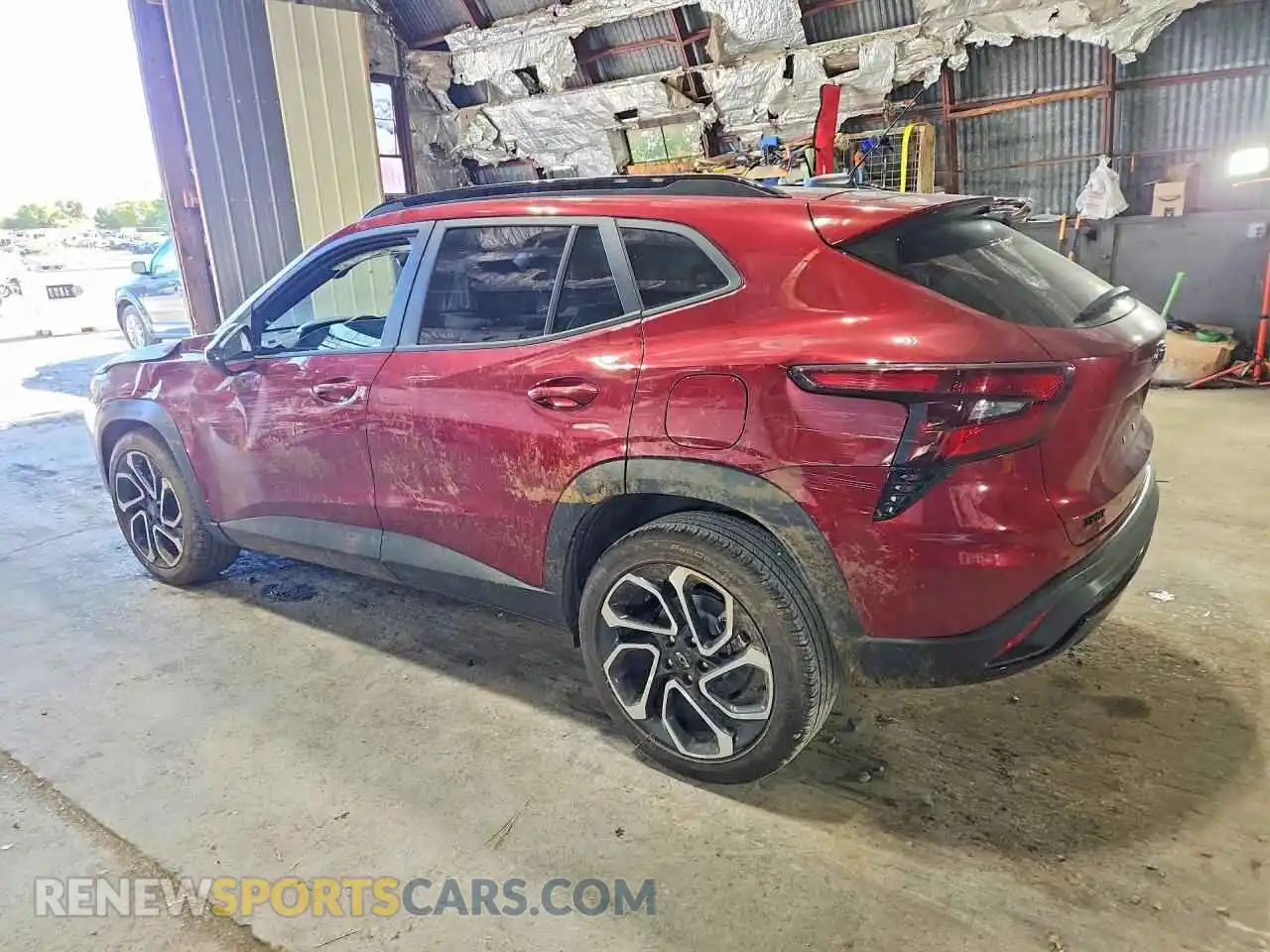 2 Photograph of a damaged car KL77LJEP9SC105037 CHEVROLET TRAX 2025