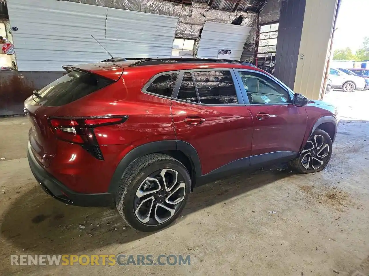 3 Photograph of a damaged car KL77LJEP9SC105037 CHEVROLET TRAX 2025