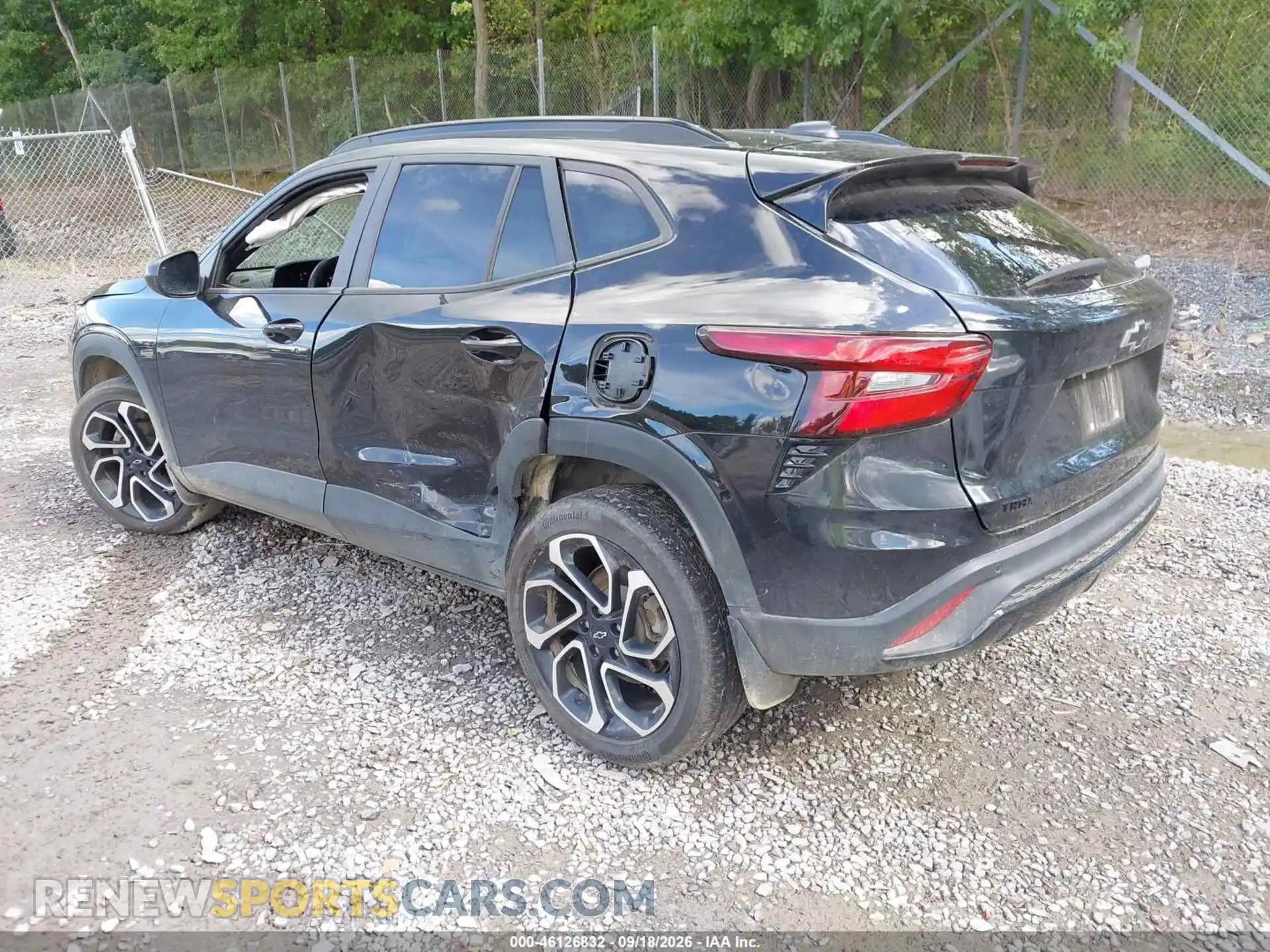 3 fotografías del automóvil dañado KL77LJEP9SC123103 CHEVROLET TRAX 2025