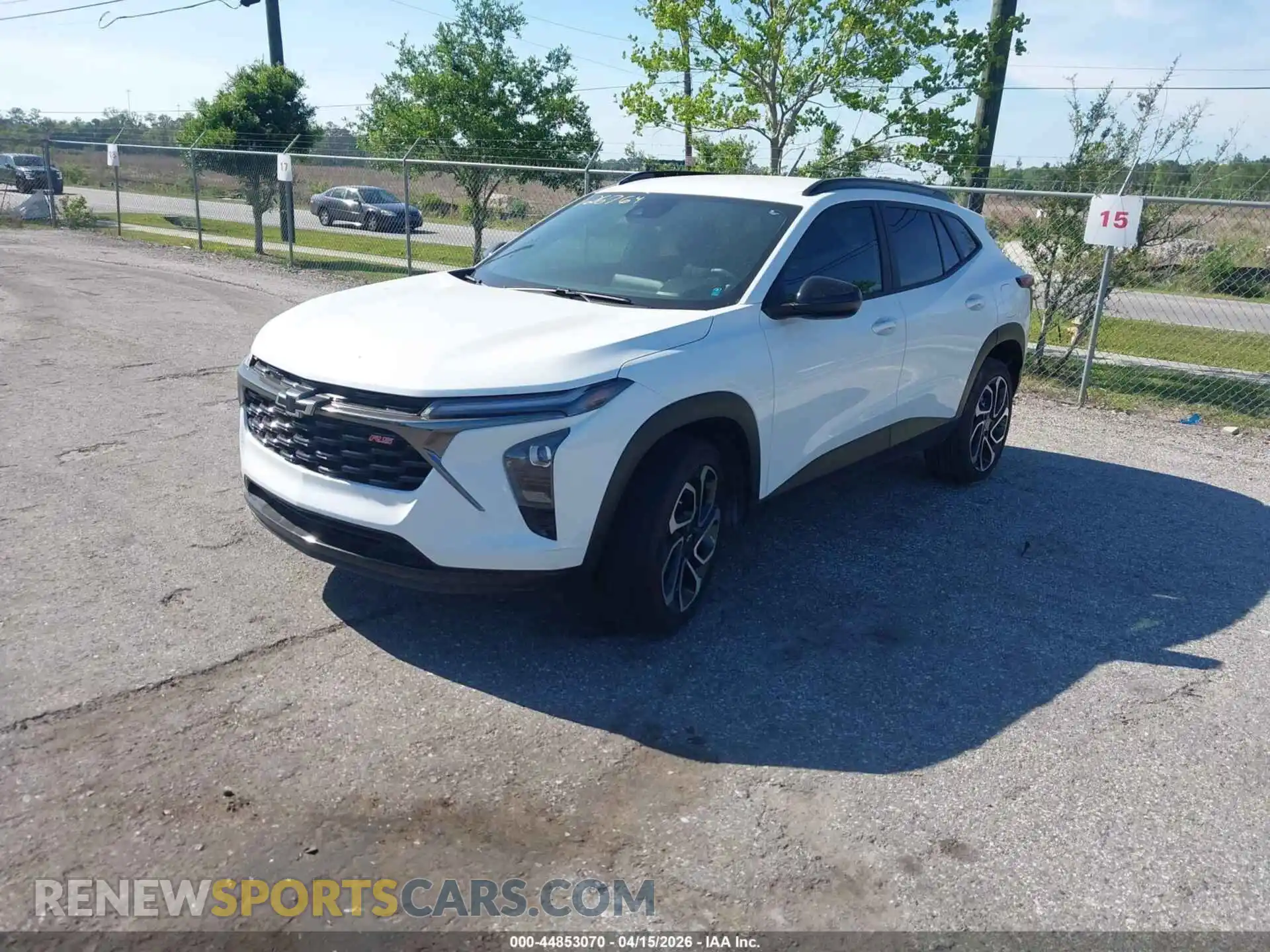 2 Photograph of a damaged car KL77LJEP9SC133288 CHEVROLET TRAX 2025