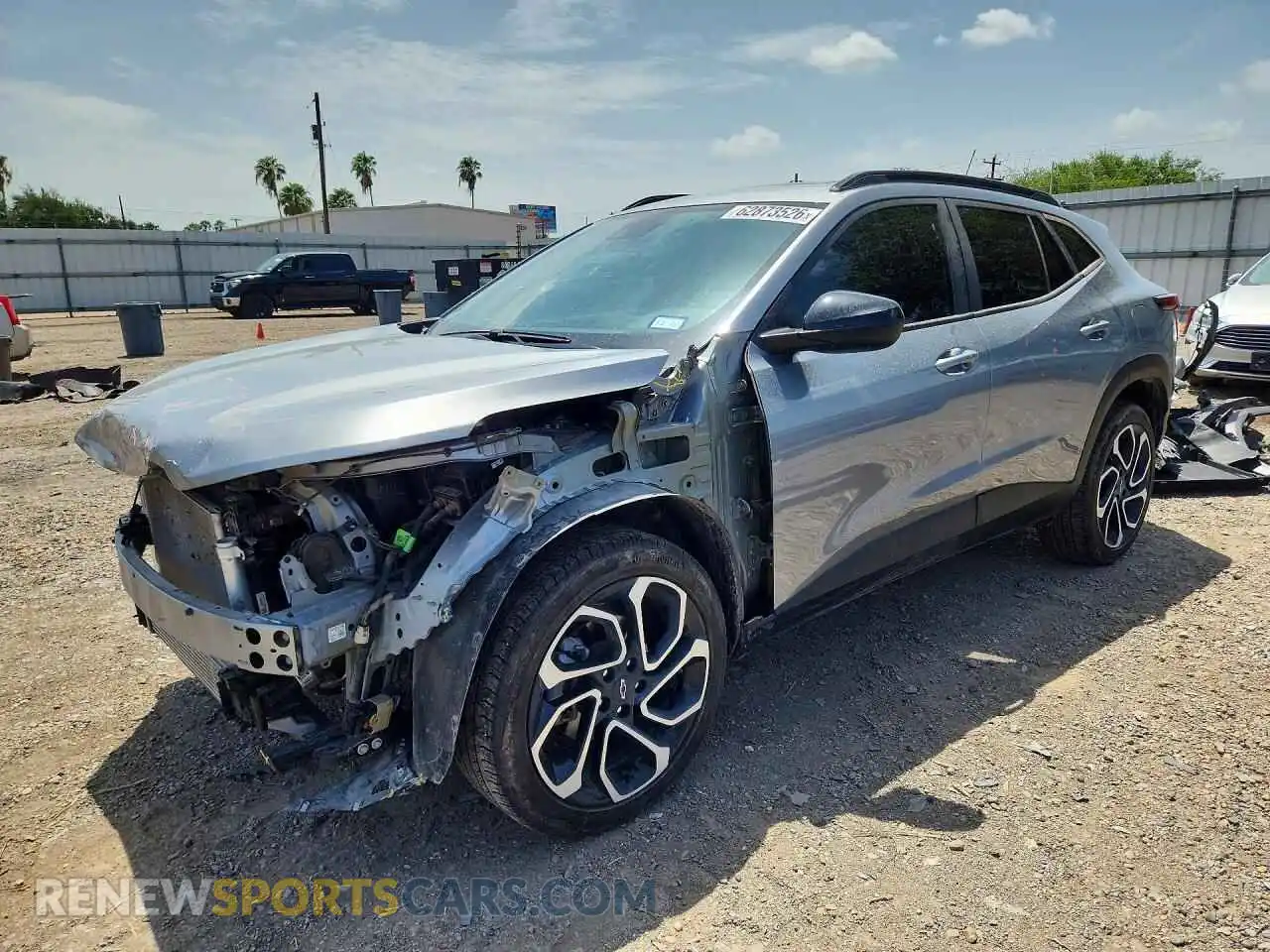 1 fotografías del automóvil dañado KL77LJEP9SC144159 CHEVROLET TRAX 2025