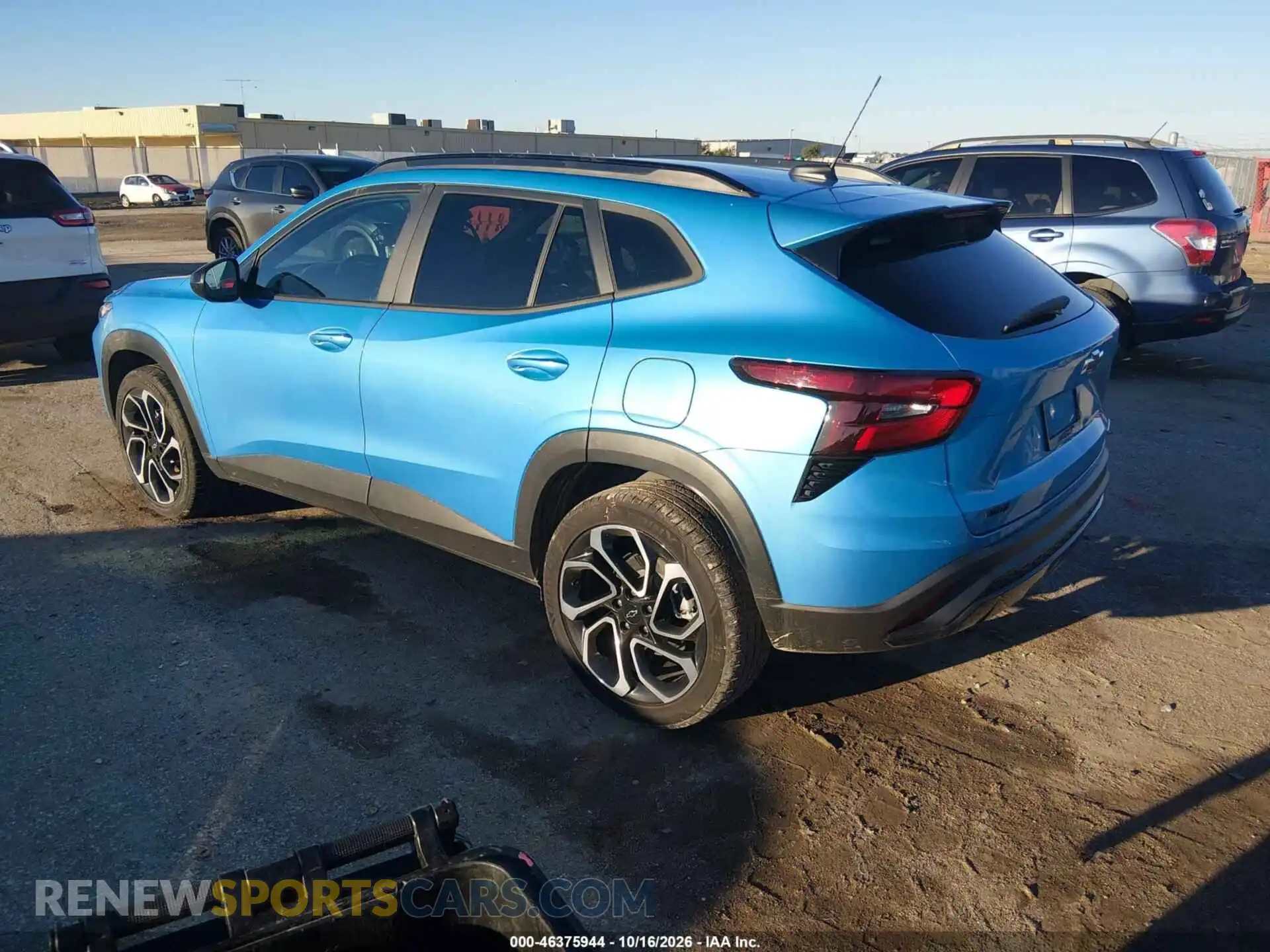 3 fotografías del automóvil dañado KL77LJEP9SC203193 CHEVROLET TRAX 2025